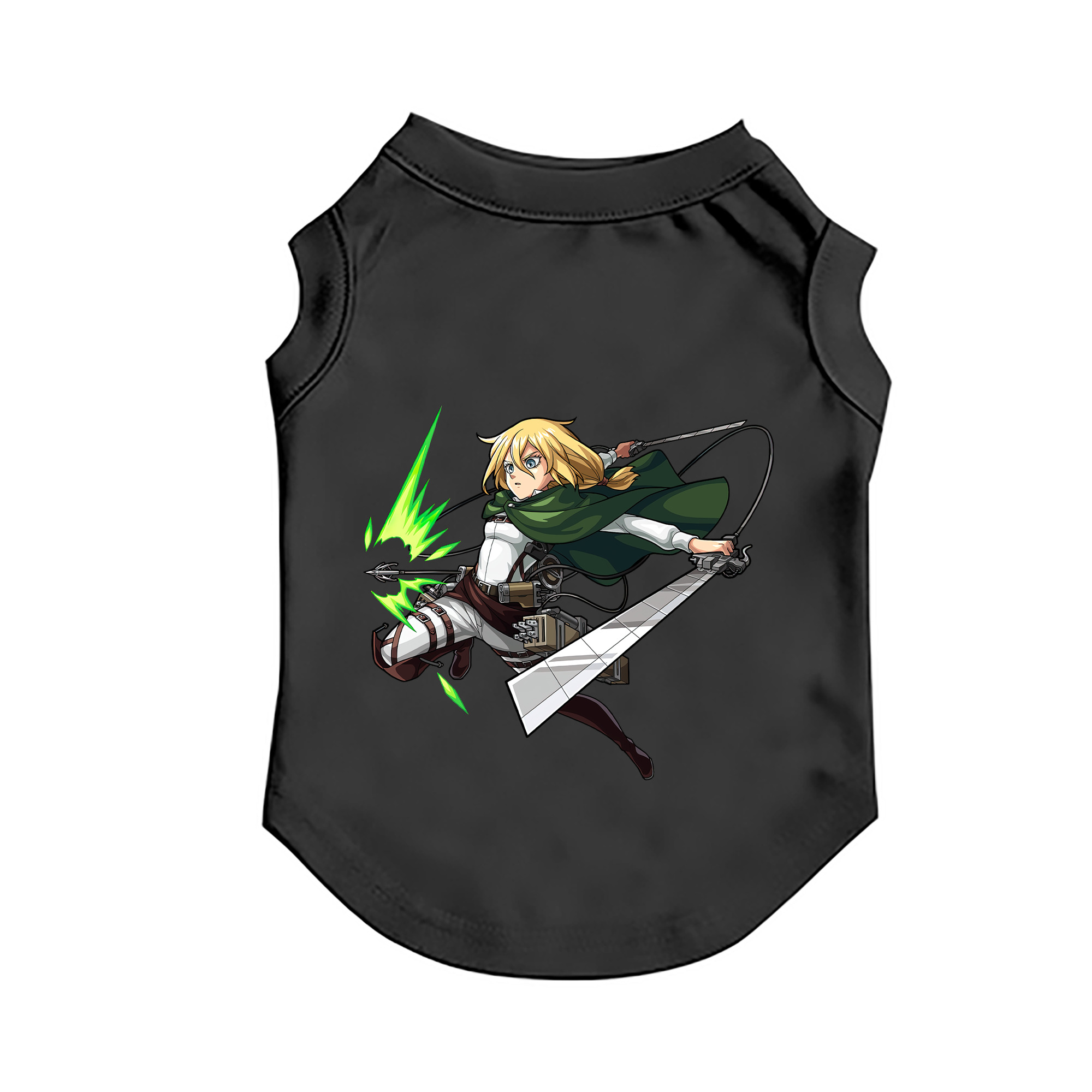 （画像用） 進撃の巨人 クリスタ·レンズ Attack on Titan Christa Lenz ペット用ベスト