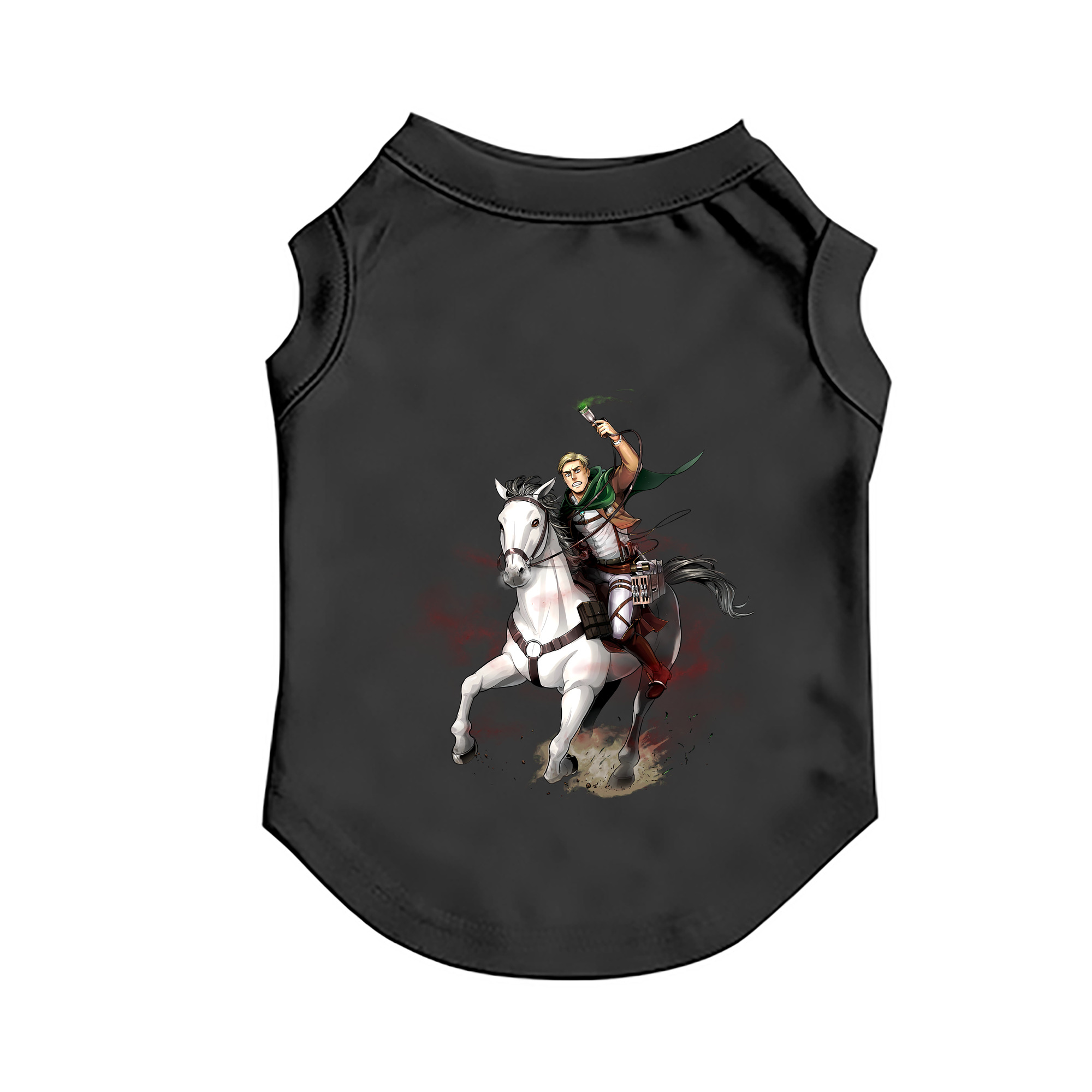 （画像用） 進撃の巨人 エルヴィン・スミス Attack on Titan Erwin Smith ペット用ベスト