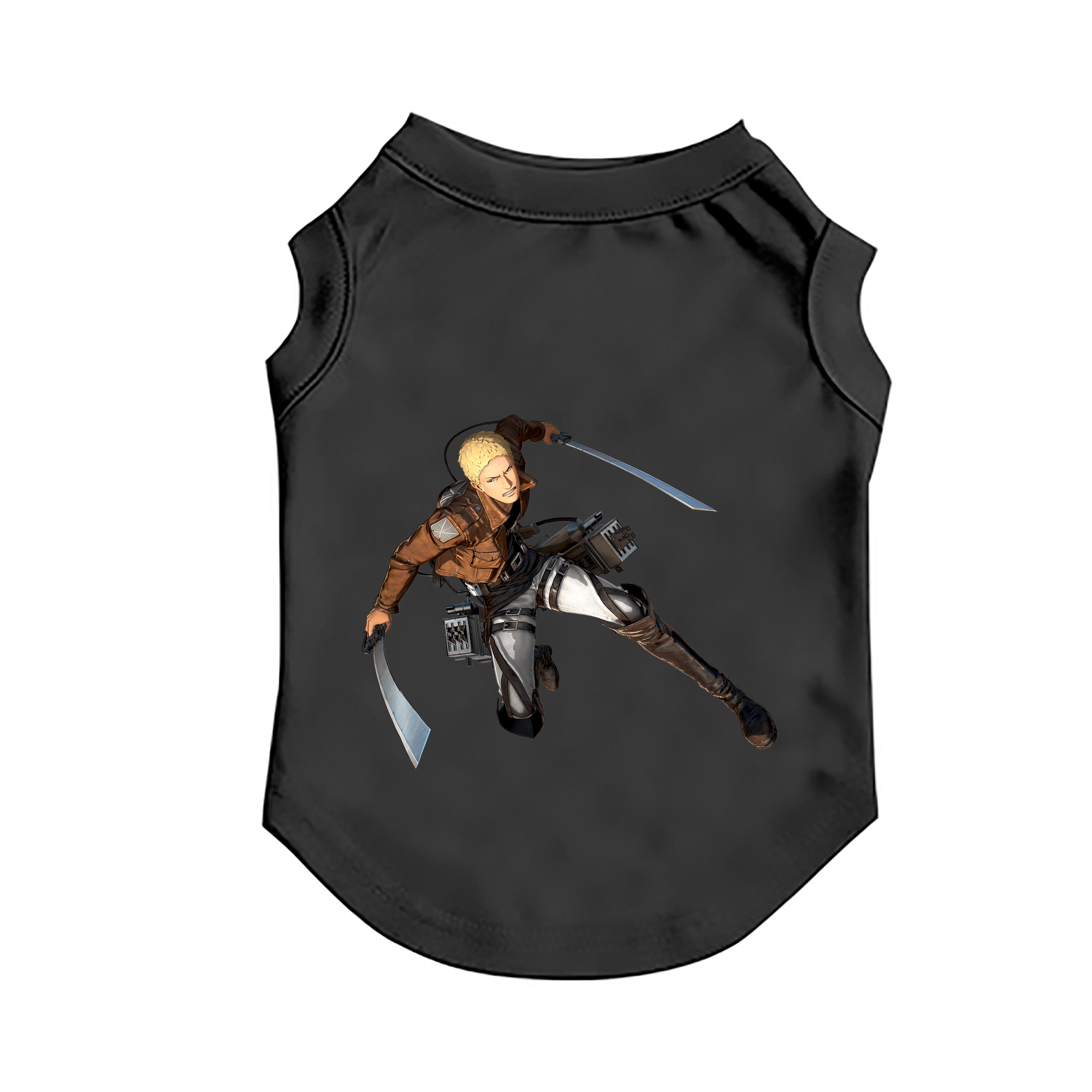 （画像用） 進撃の巨人 ライナー・ブラウン Attack on Titan Reiner Braun ペット用ベスト