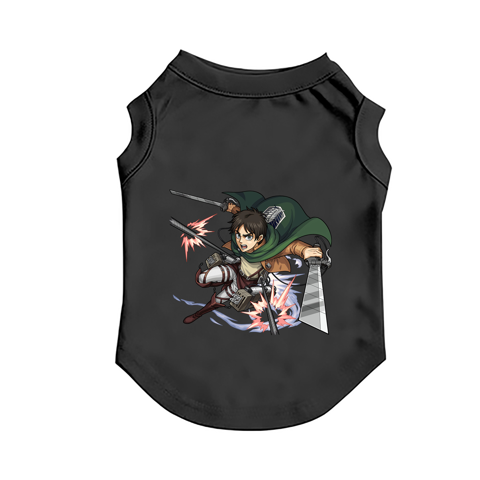 （画像用） 進撃の巨人 エレン･イェーガー Attack on Titan Eren Jäger ペット用ベスト