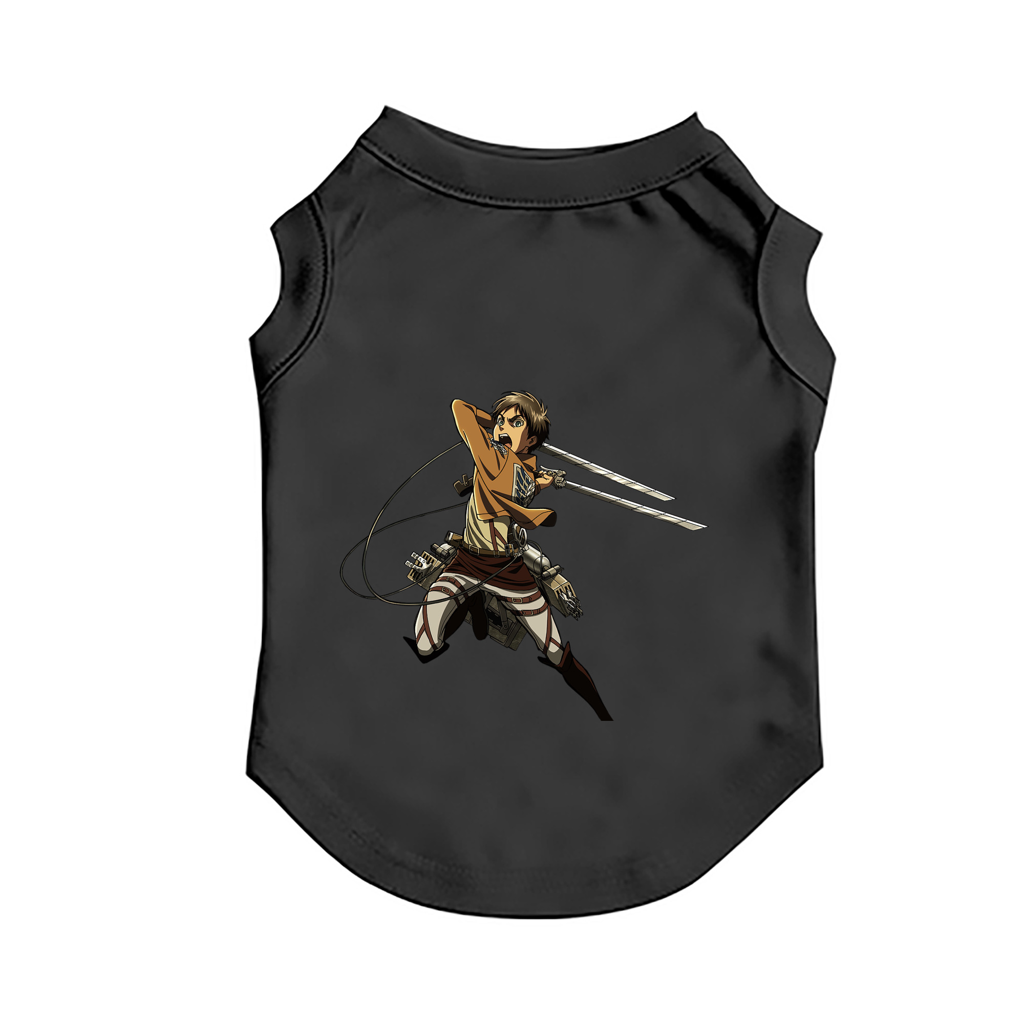 （画像用） 進撃の巨人 エレン･イェーガー Attack on Titan Eren Jäger ペット用ベスト