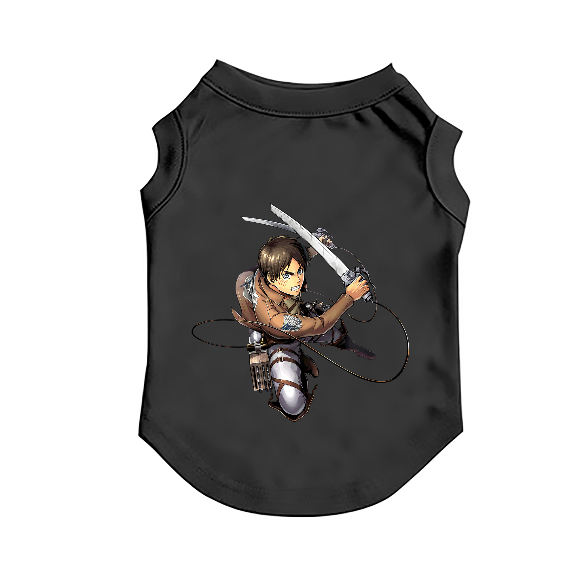 （画像用） 進撃の巨人 エレン･イェーガー Attack on Titan Eren Jäger ペット用ベスト