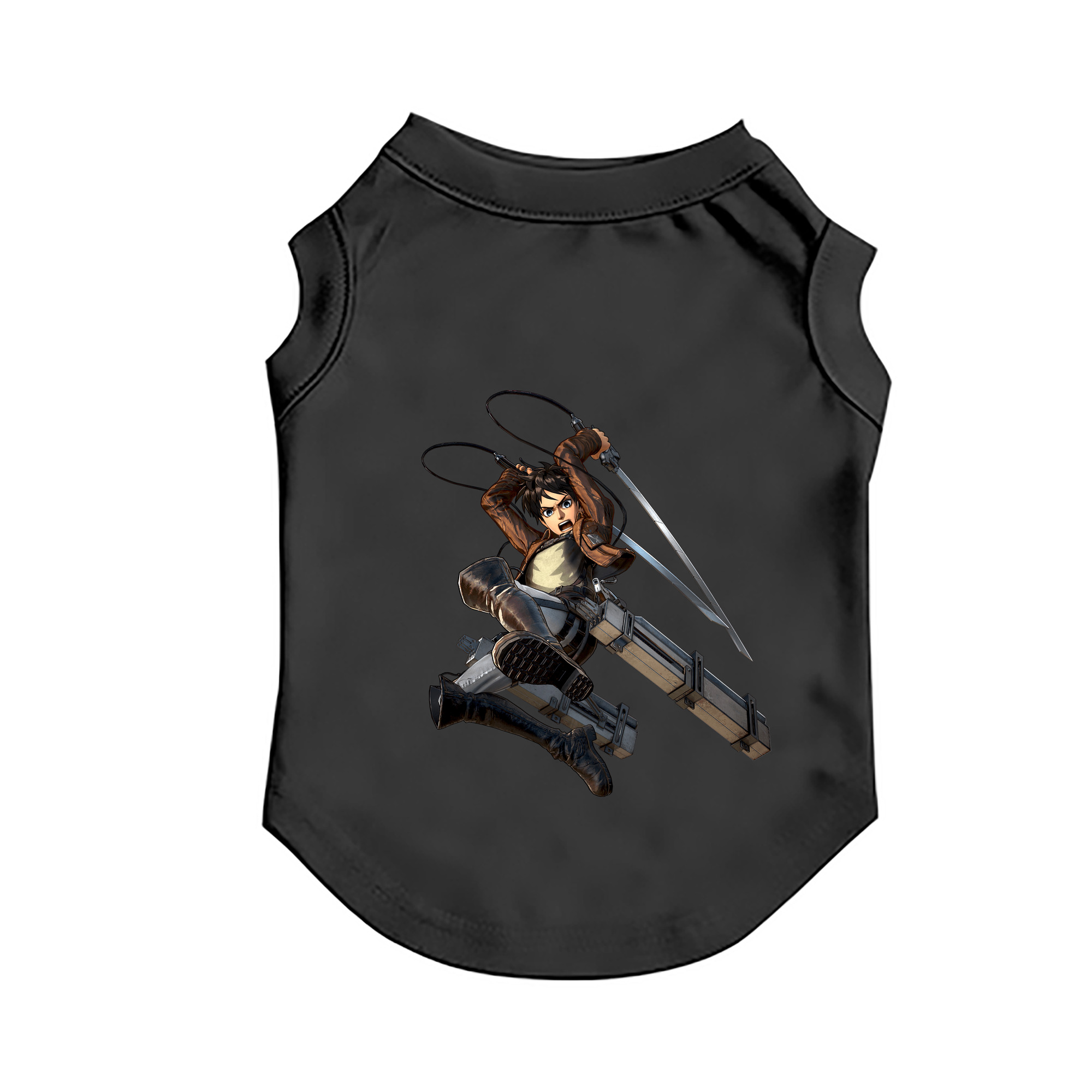 （画像用） 進撃の巨人 エレン･イェーガー Attack on Titan Eren Jäger ペット用ベスト