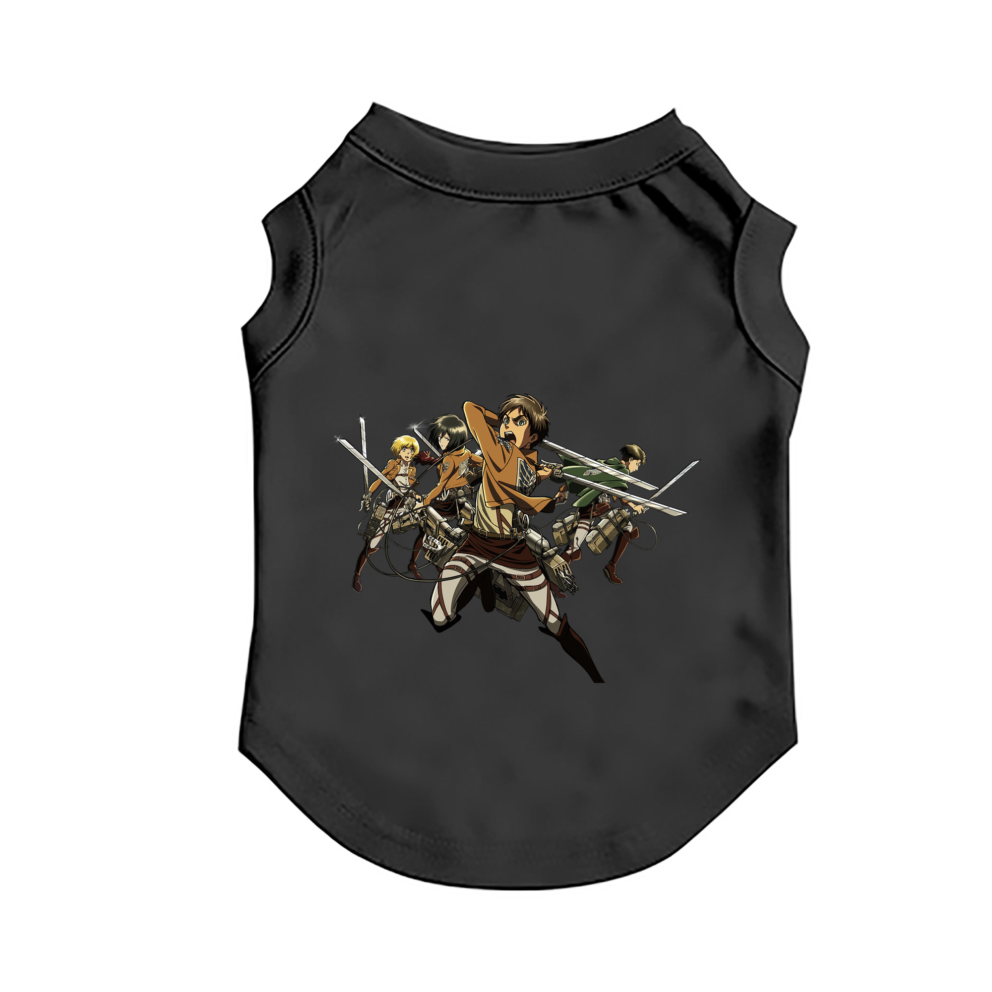 （画像用） 進撃の巨人 エレン･イェーガー Attack on Titan Eren Jäger ペット用ベスト