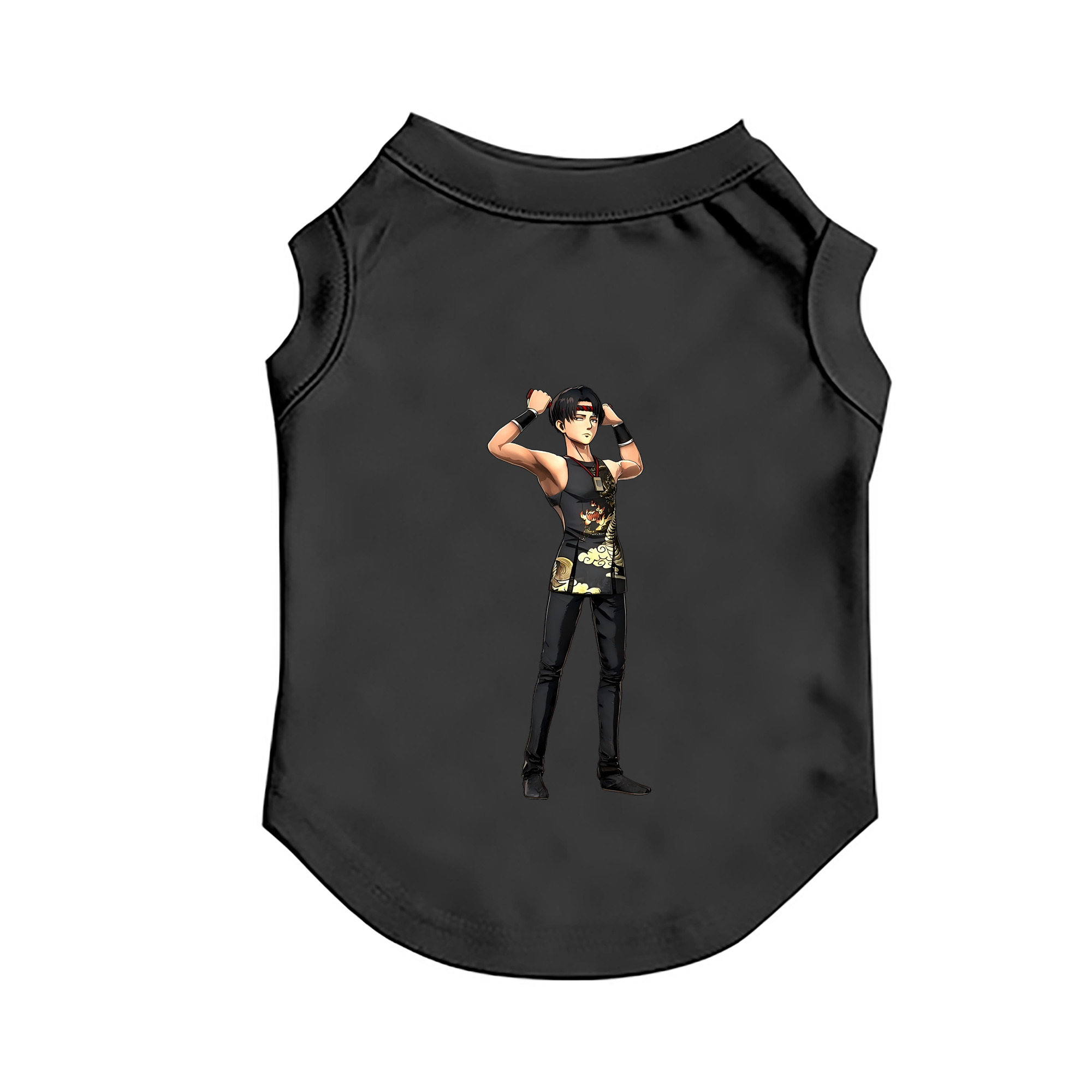 （画像用） 進撃の巨人 リヴァイ·アッカーマン Attack on Titan Levi Ackerman ペット用ベスト