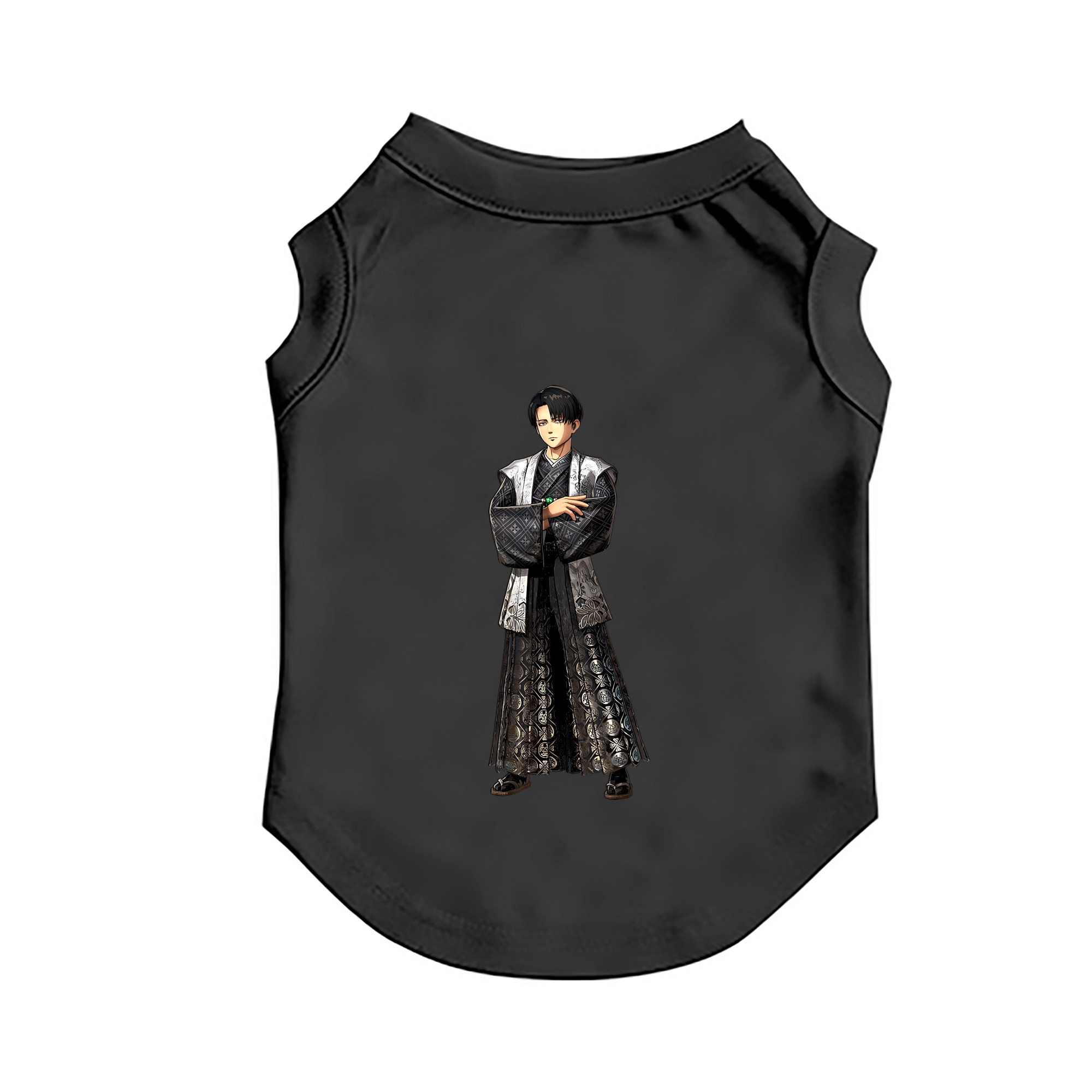 （画像用） 進撃の巨人 リヴァイ·アッカーマン Attack on Titan Levi Ackerman ペット用ベスト