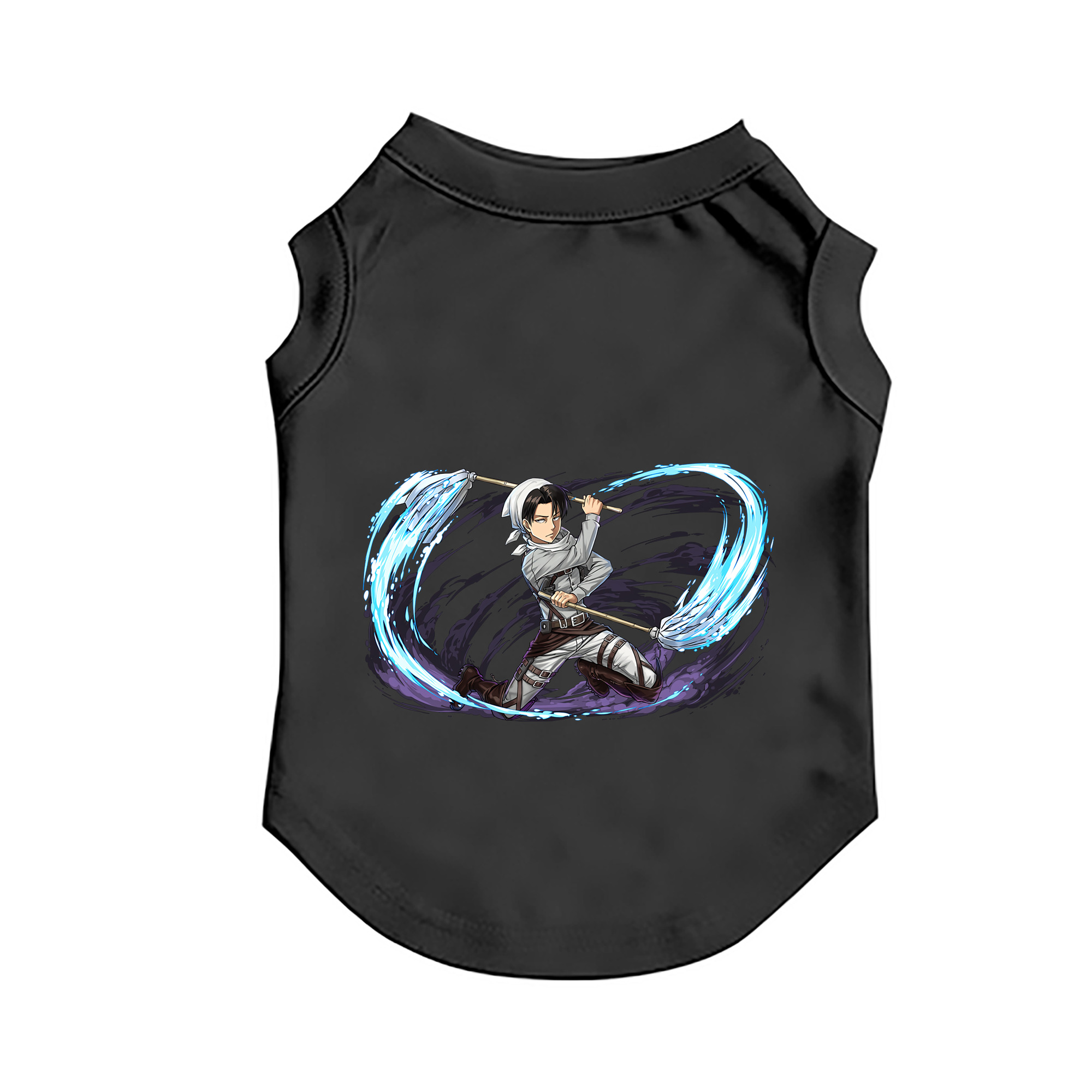 （画像用） 進撃の巨人 リヴァイ·アッカーマン Attack on Titan Levi Ackerman ペット用ベスト