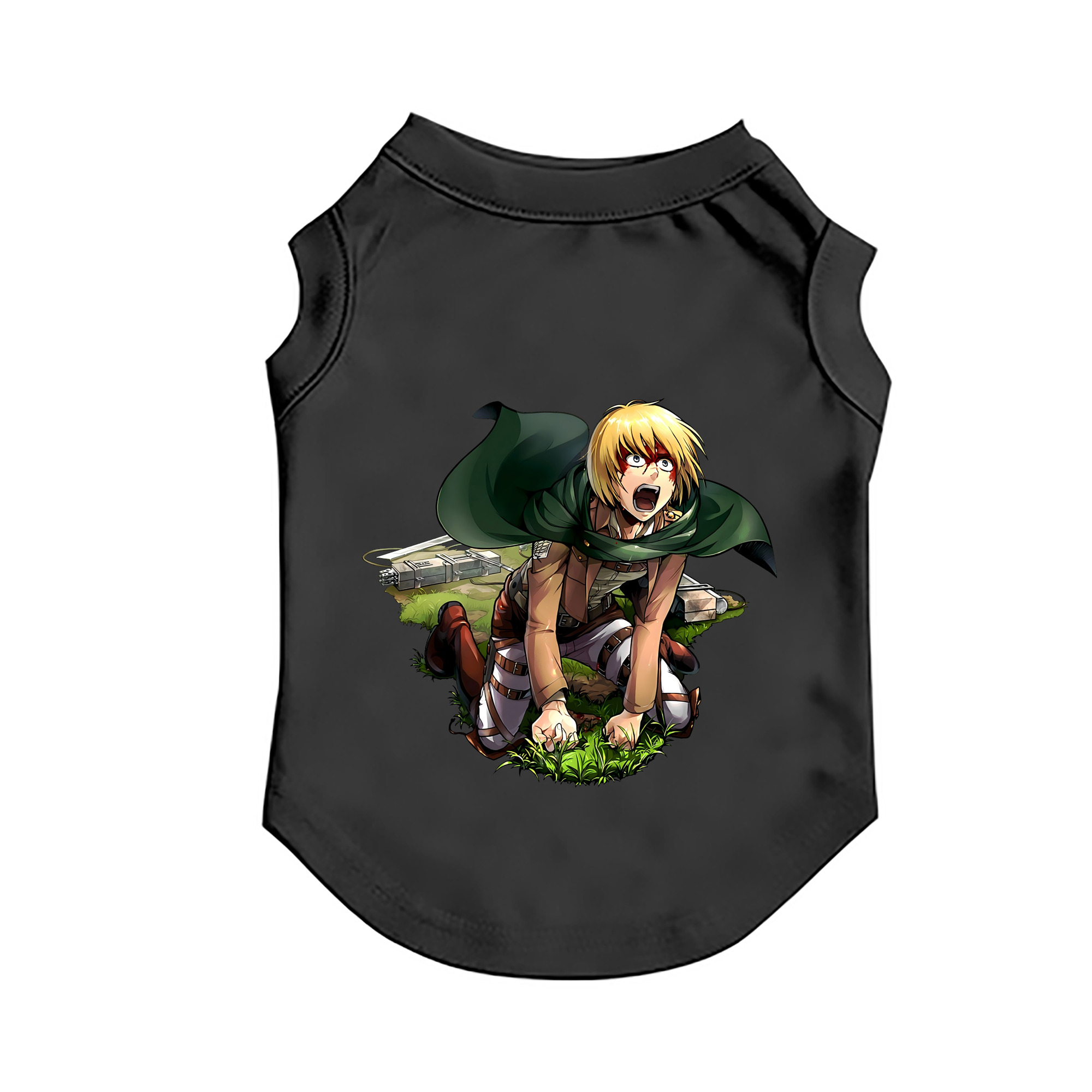 （画像用） 進撃の巨人 アルミン·アルレルト Attack on Titan Armin Arlert ペット用ベスト