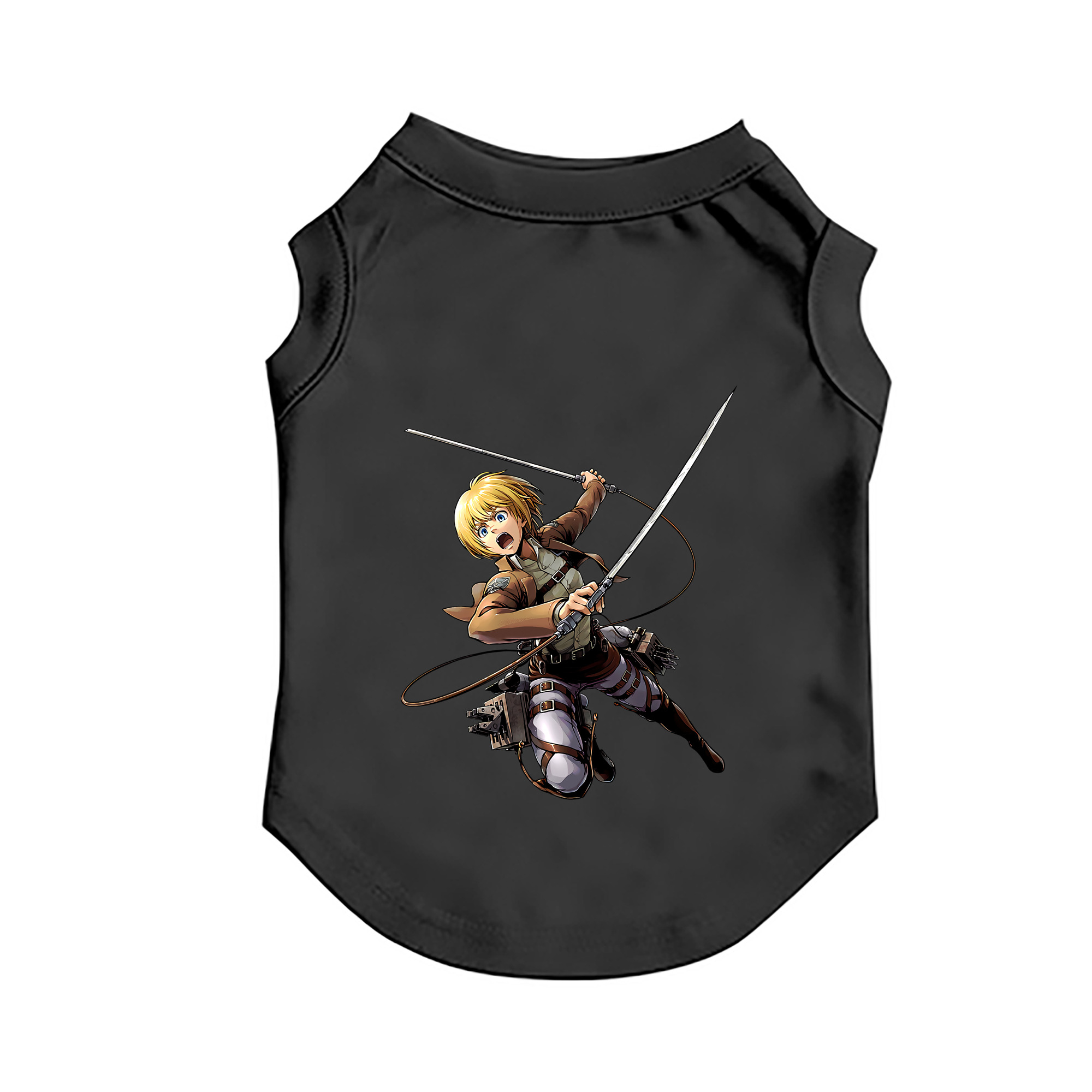 （画像用） 進撃の巨人 アルミン·アルレルト Attack on Titan Armin Arlert ペット用ベスト
