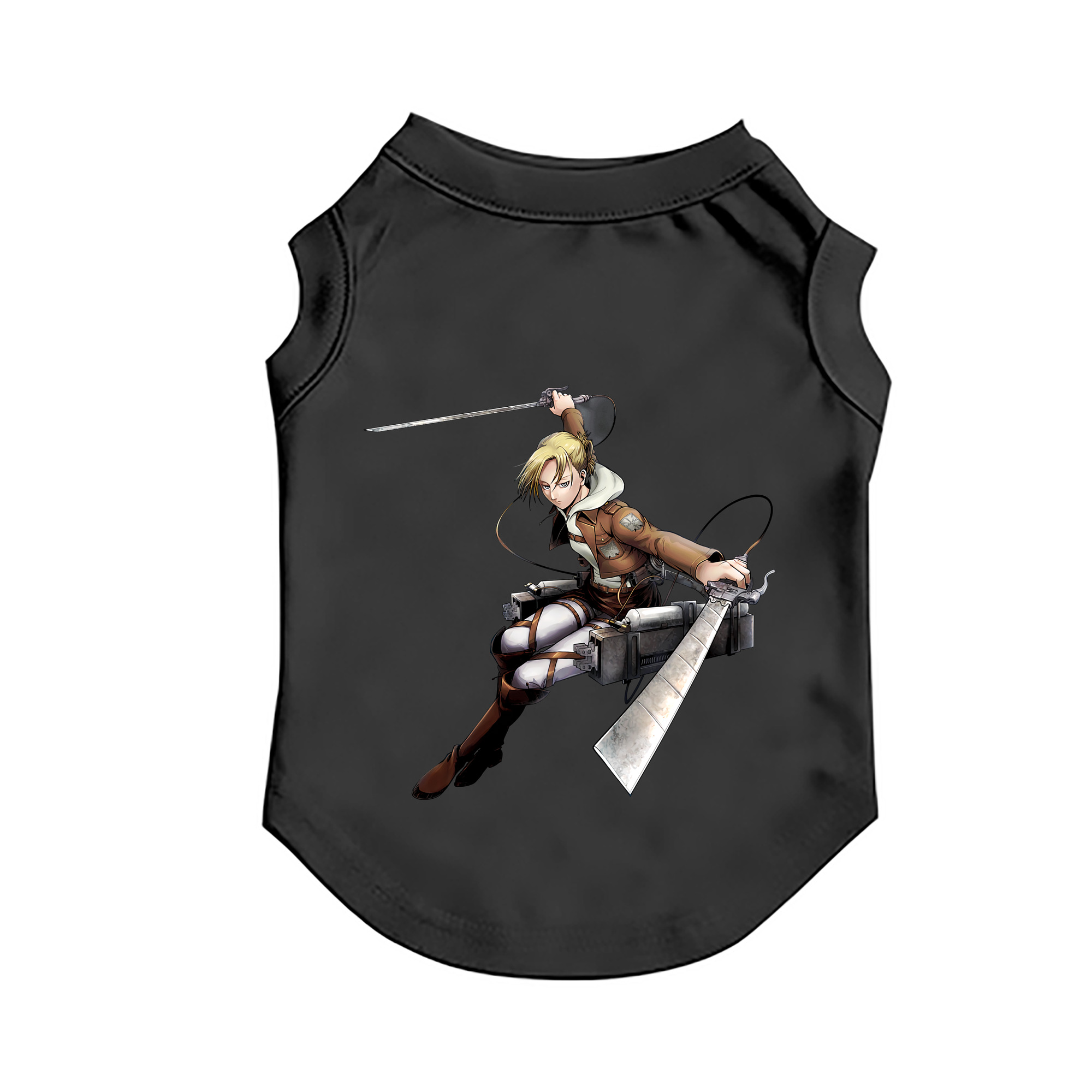 （画像用） 進撃の巨人 アニ・レオンハート Attack on Titan Annie Leonhart ペット用ベスト