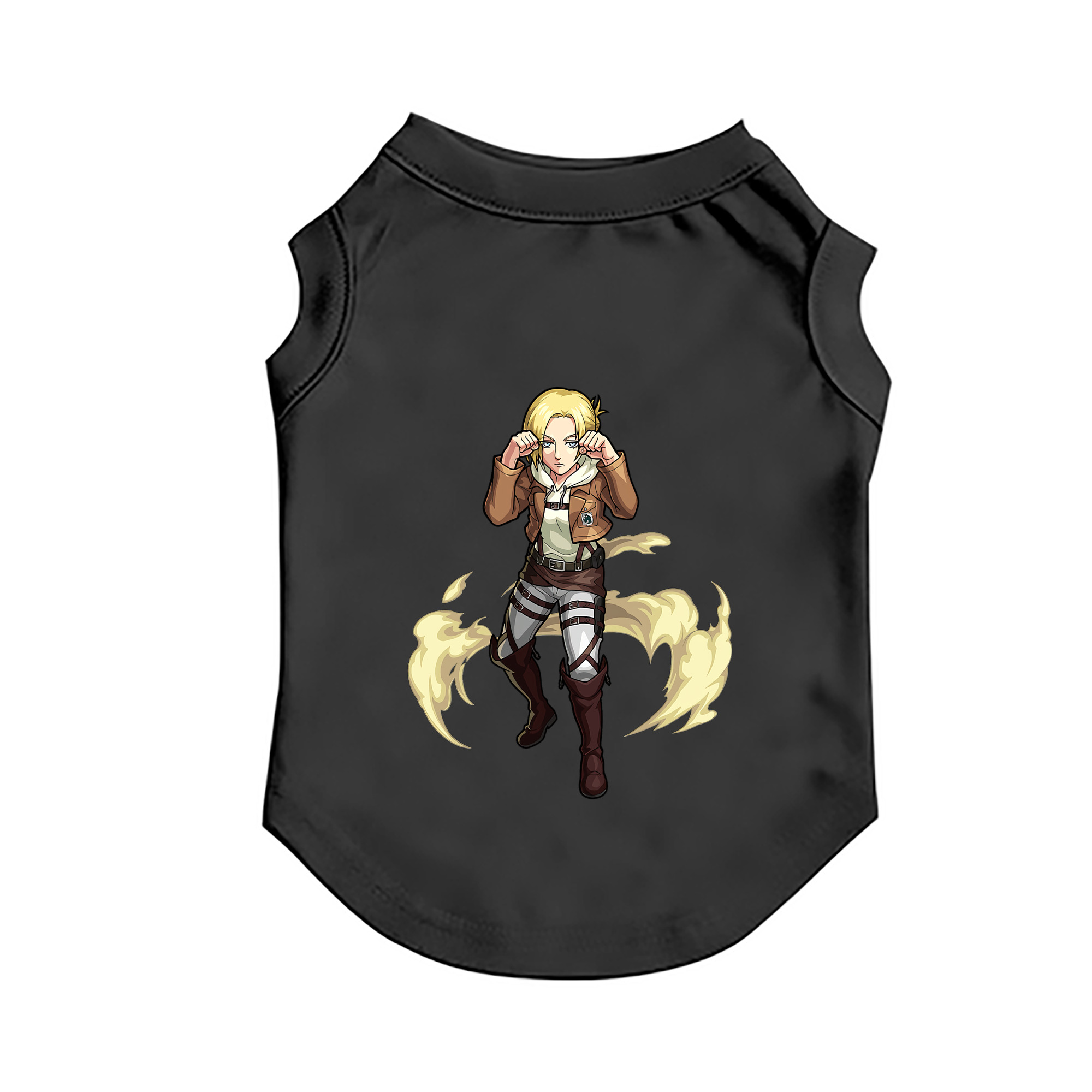 （画像用） 進撃の巨人 アニ・レオンハート Attack on Titan Annie Leonhart ペット用ベスト