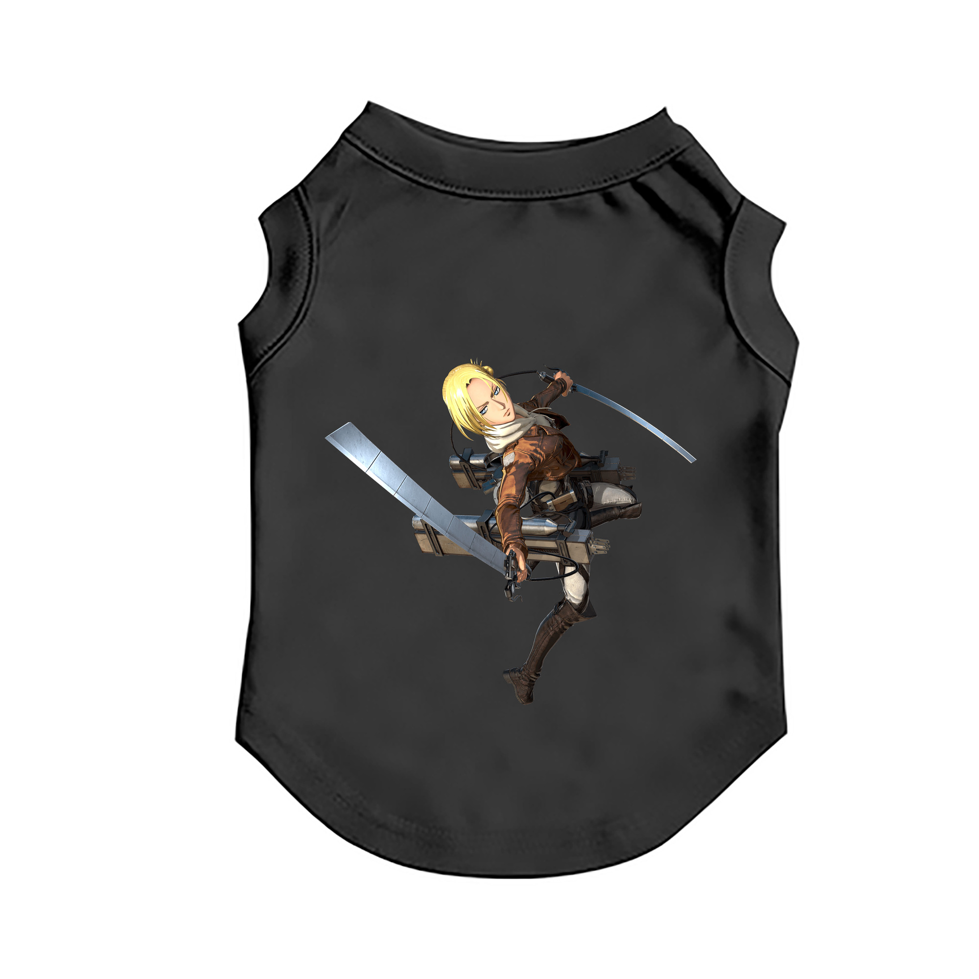 （画像用） 進撃の巨人 アニ・レオンハート Attack on Titan Annie Leonhart ペット用ベスト