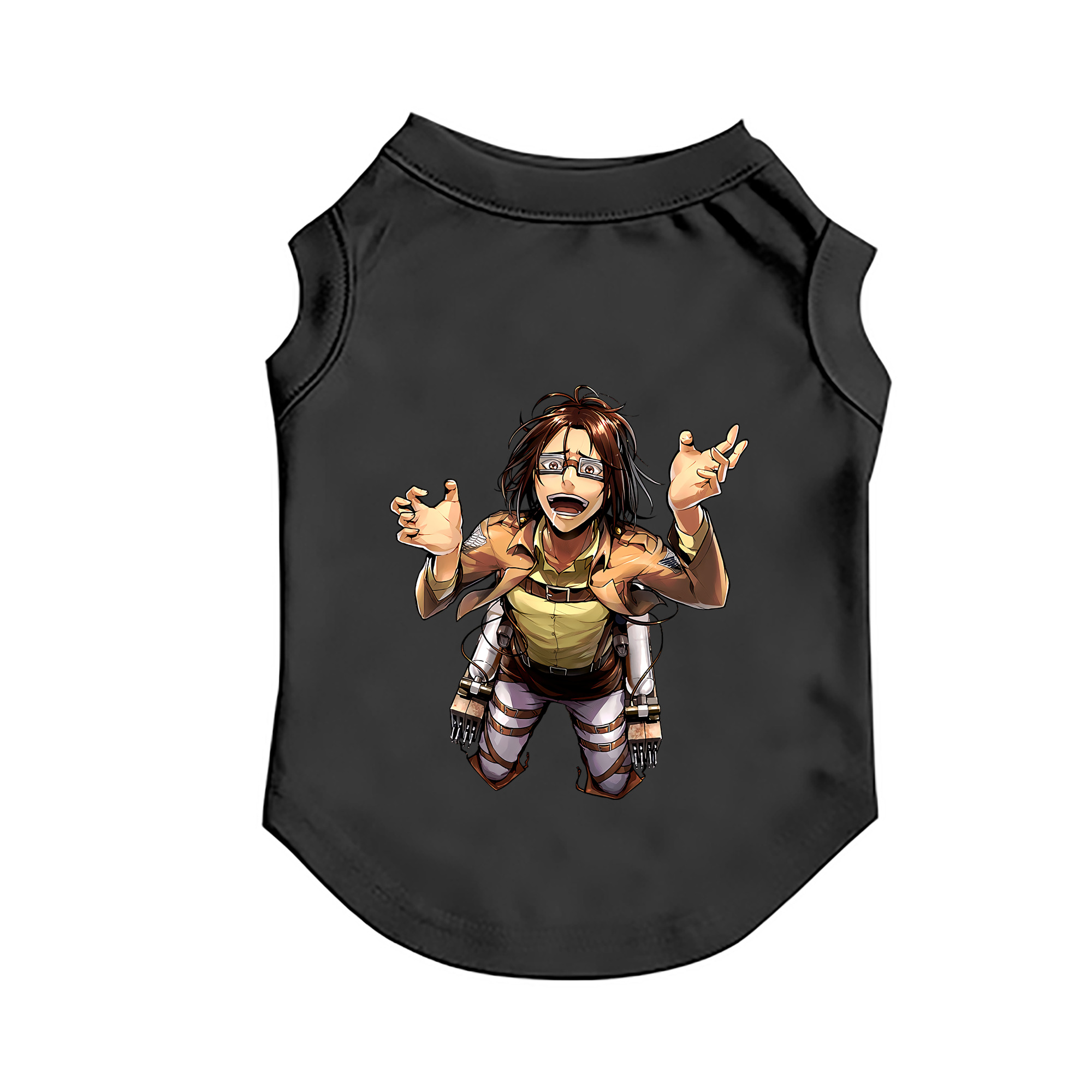 （画像用） 進撃の巨人 ハンジ·ゾエ Attack on Titan Hanji Zoe ペット用ベスト