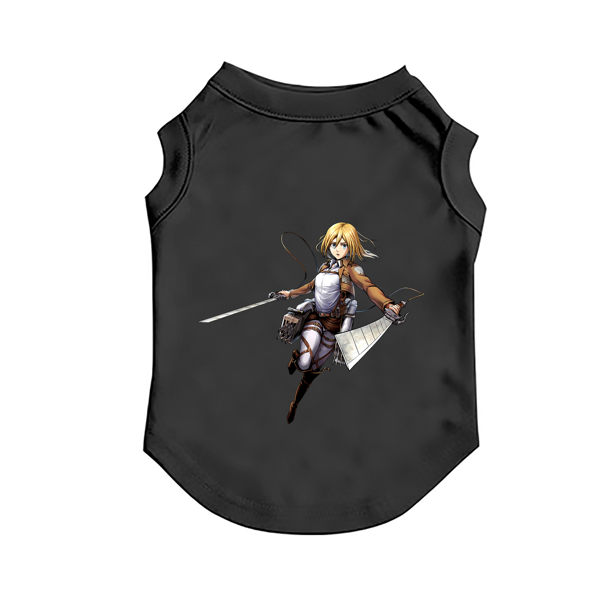 （画像用） 進撃の巨人 クリスタ·レンズ Attack on Titan Christa Lenz ペット用ベスト