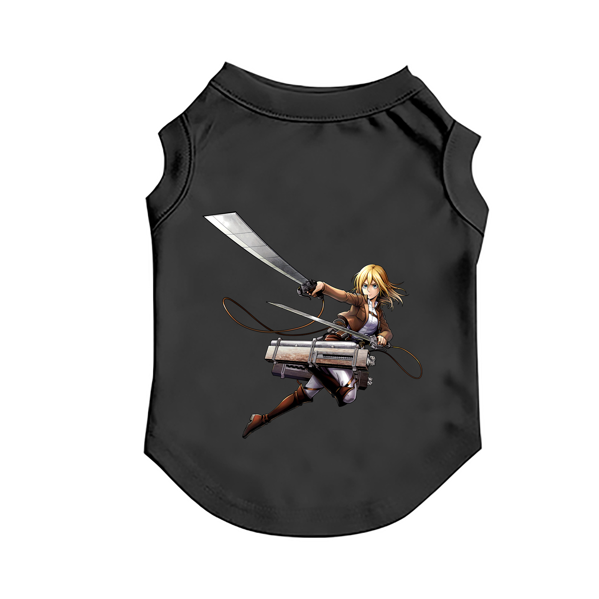 （画像用） 進撃の巨人 クリスタ·レンズ Attack on Titan Christa Lenz ペット用ベスト