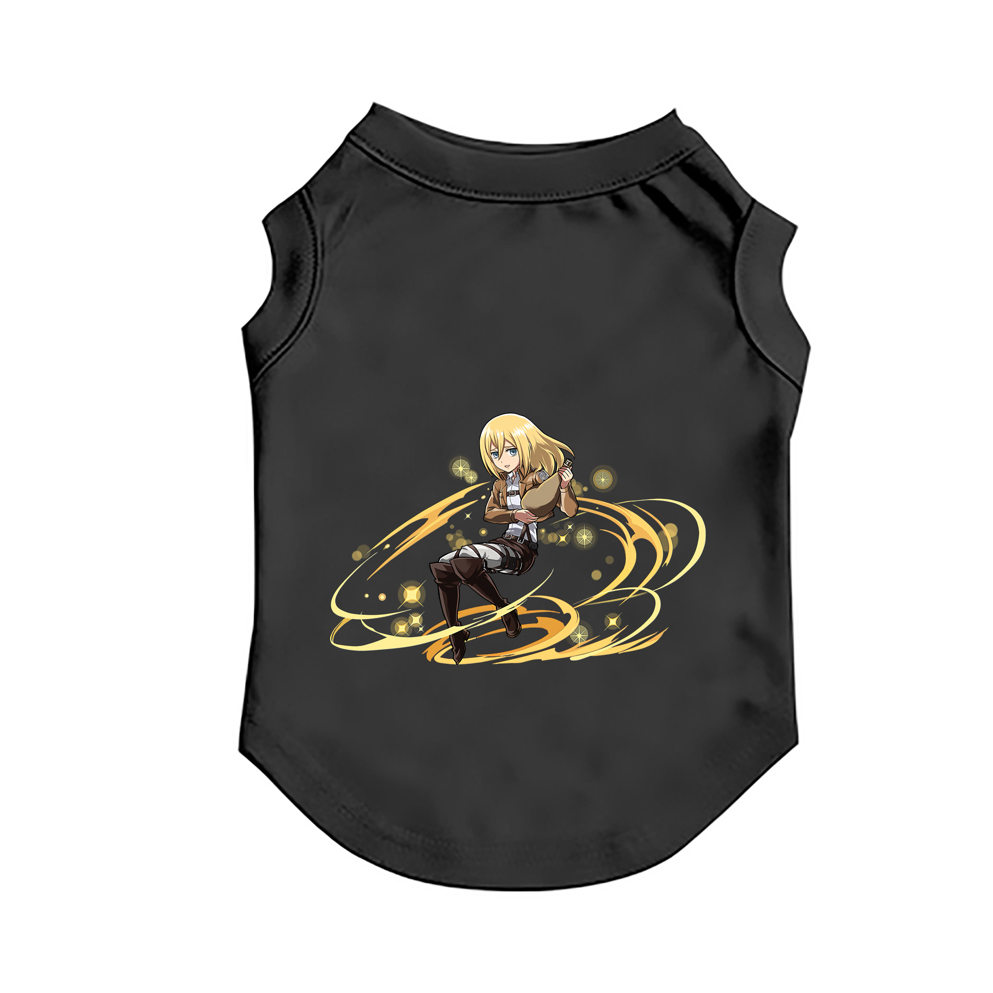 （画像用） 進撃の巨人 クリスタ·レンズ Attack on Titan Christa Lenz ペット用ベスト