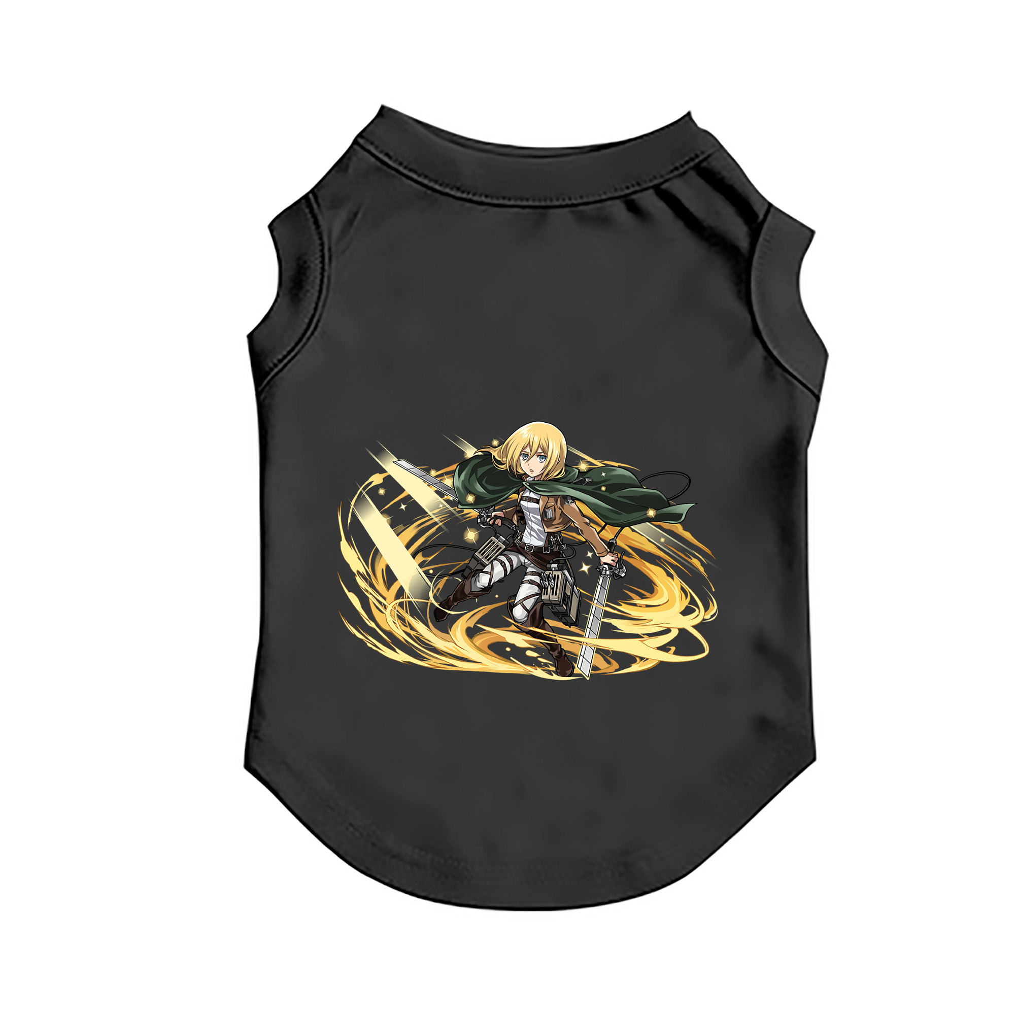 （画像用） 進撃の巨人 クリスタ·レンズ Attack on Titan Christa Lenz ペット用ベスト