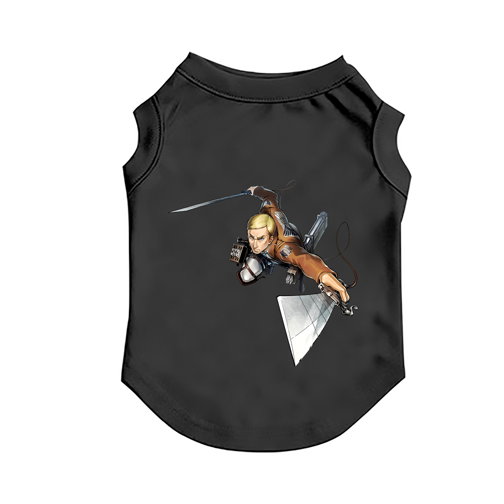 （画像用） 進撃の巨人 エルヴィン・スミス Attack on Titan Erwin Smith ペット用ベスト