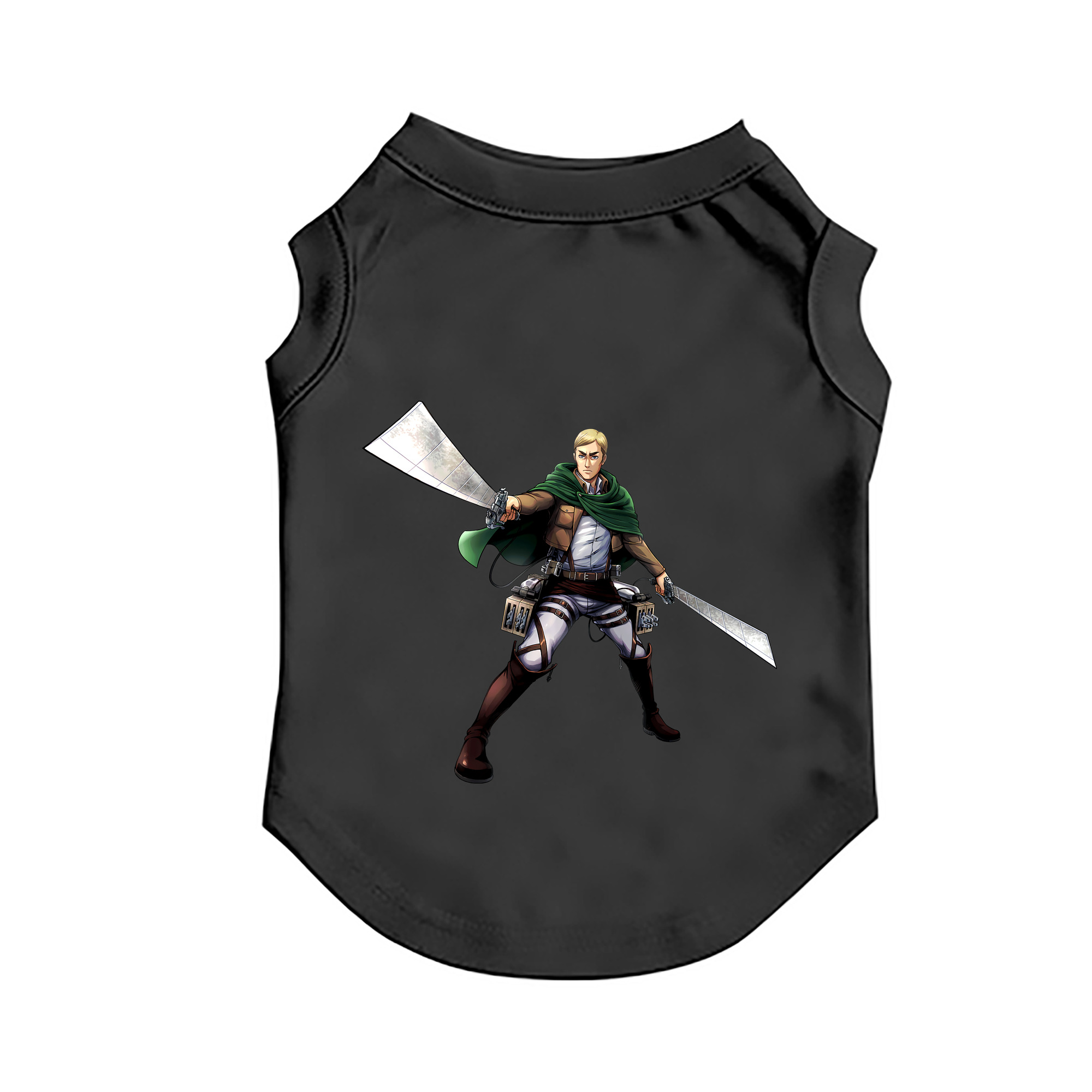 （画像用） 進撃の巨人 エルヴィン・スミス Attack on Titan Erwin Smith ペット用ベスト
