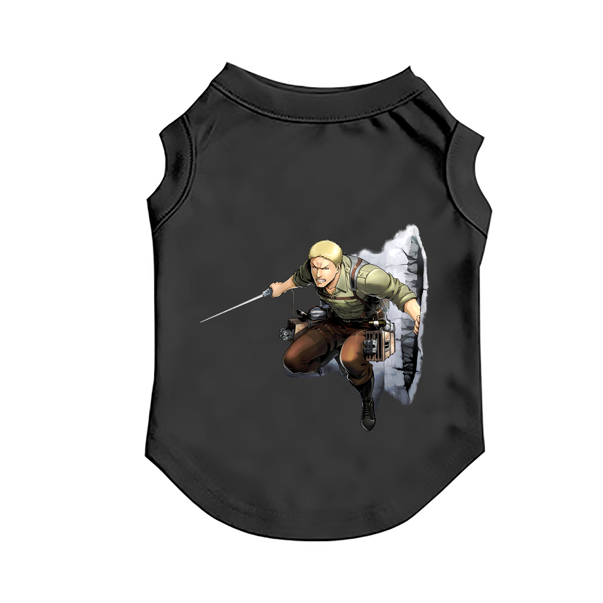 （画像用） 進撃の巨人 ライナー・ブラウン Attack on Titan Reiner Braun ペット用ベスト