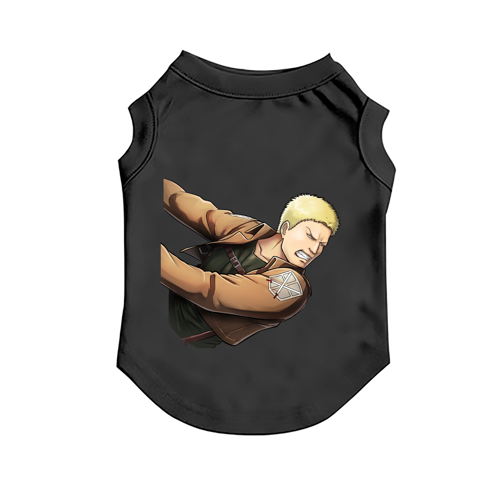 （画像用） 進撃の巨人 ライナー・ブラウン Attack on Titan Reiner Braun ペット用ベスト