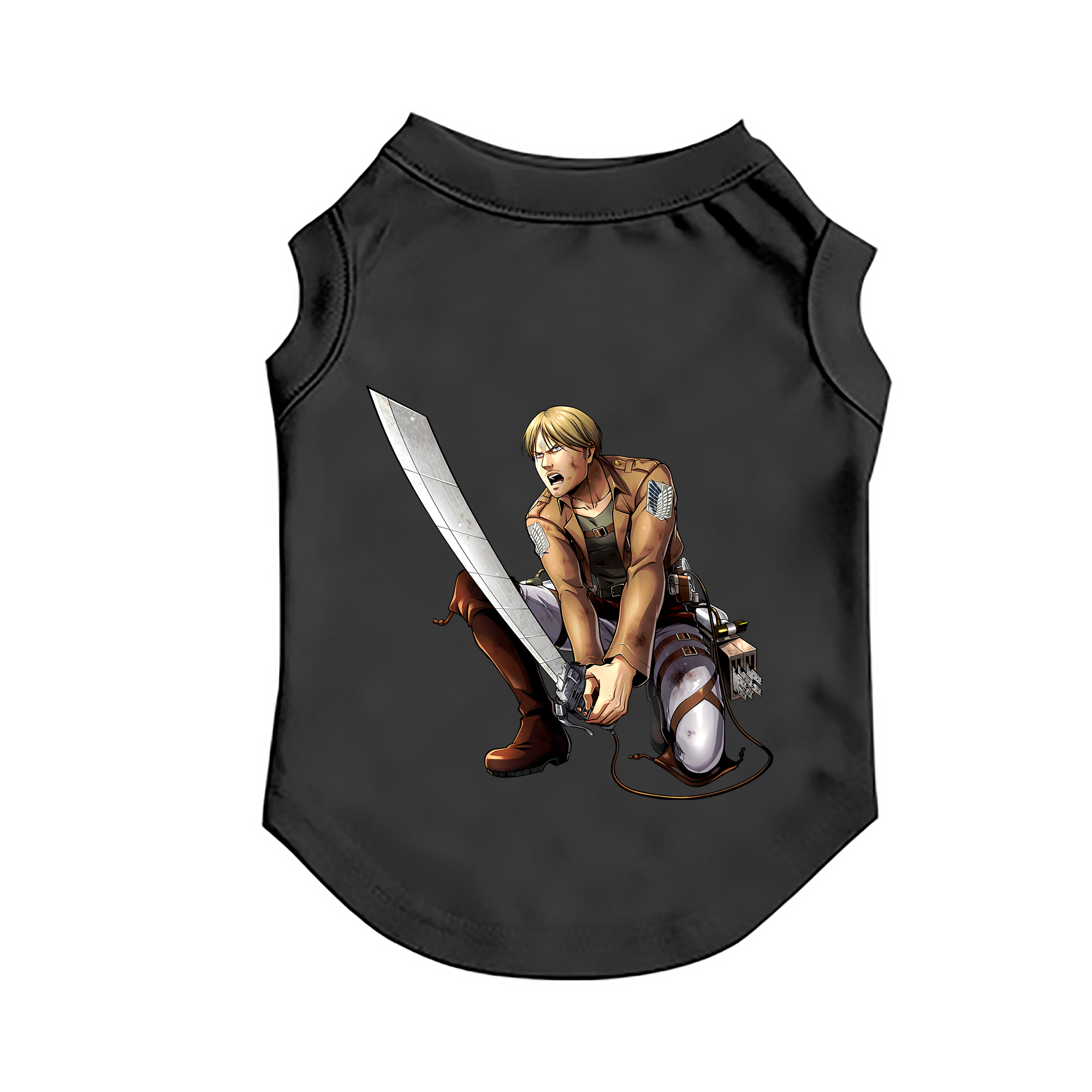 （画像用） 進撃の巨人 ミケ·ザカリアス Attack on Titan Mike Zakarius ペット用ベスト