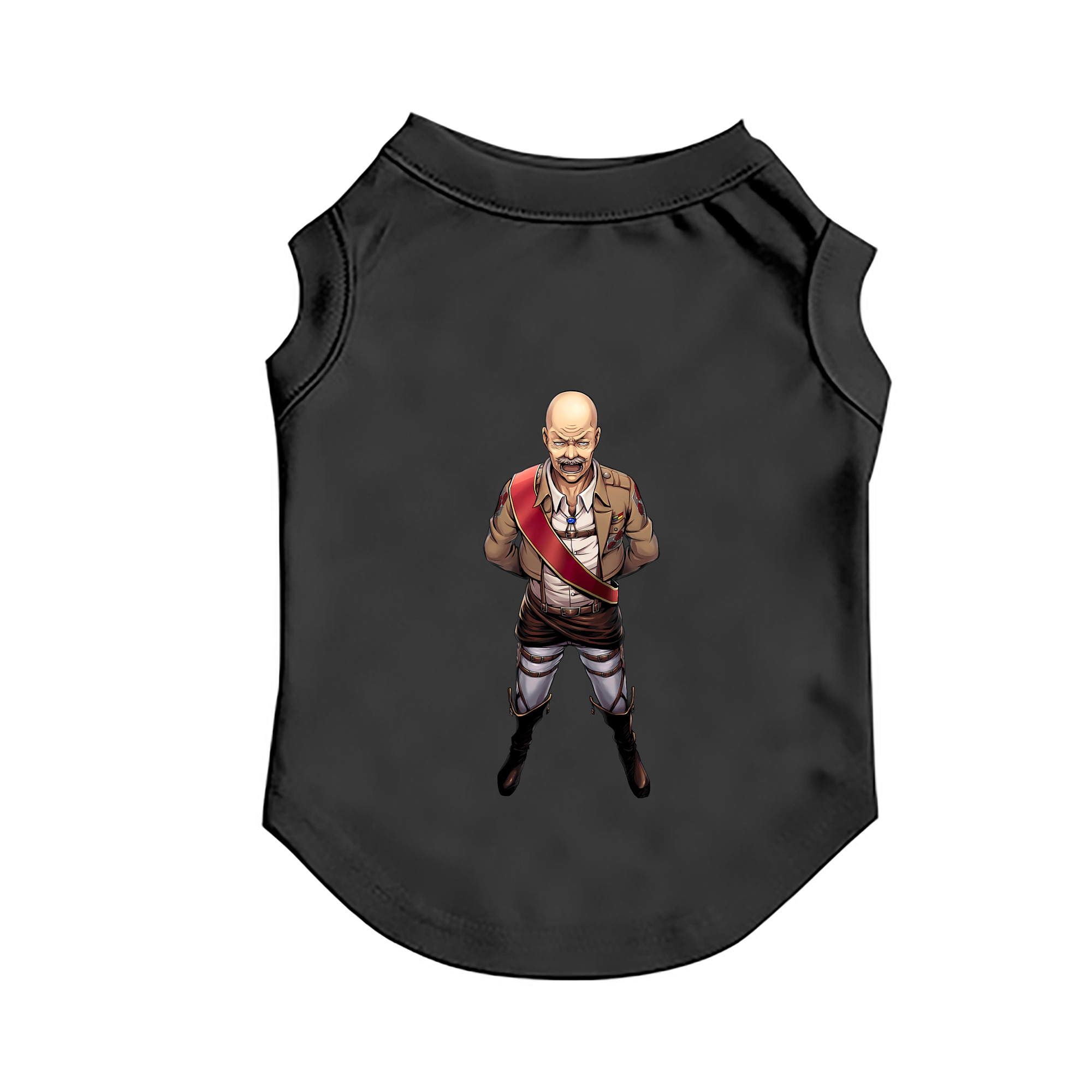 （画像用） 進撃の巨人 ドット·ピクシス Attack on Titan Dot Pixis ペット用ベスト