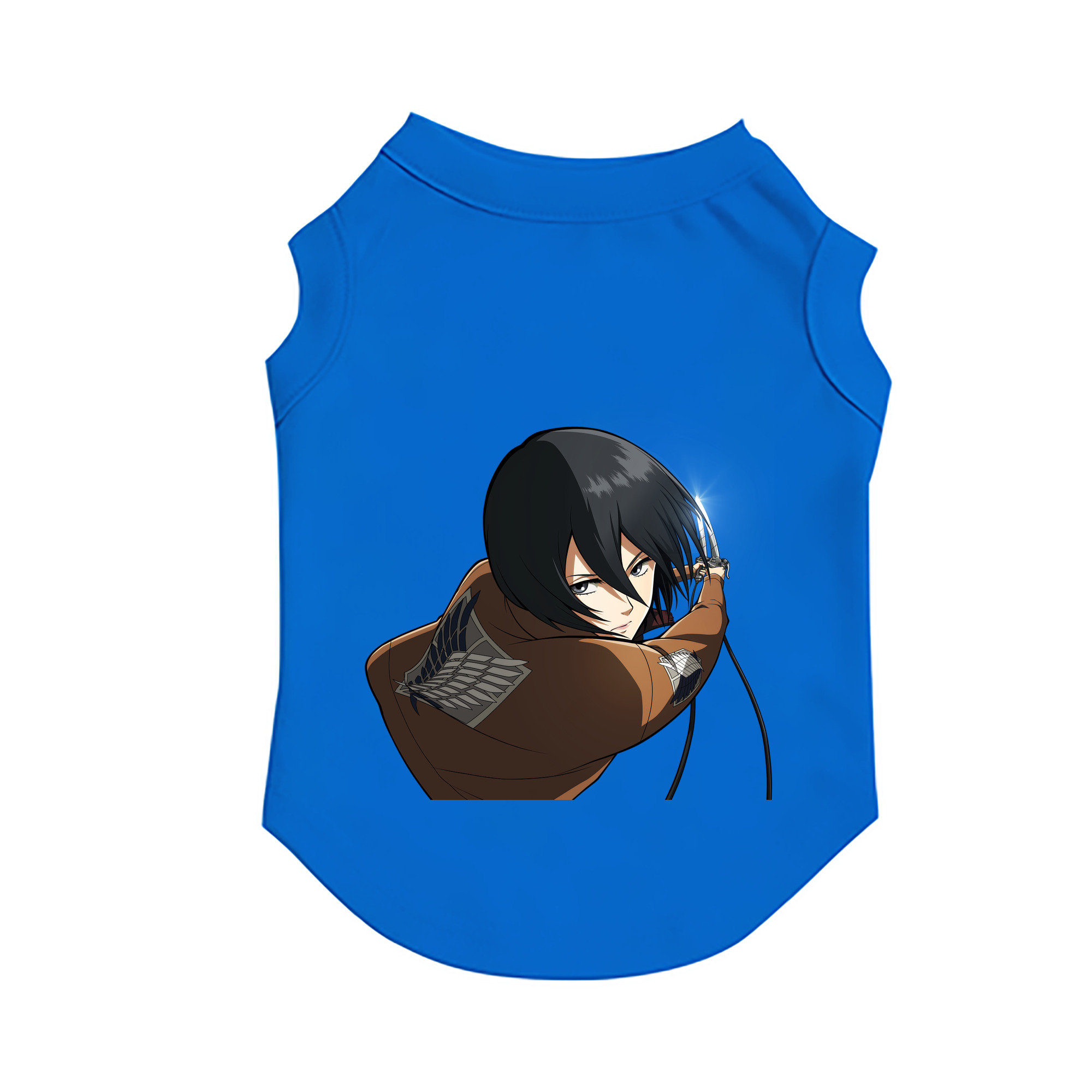 （画像用） 進撃の巨人 ミカサ·アッカーマン Attack on Titan Mikasa Ackerman ペット用ベスト