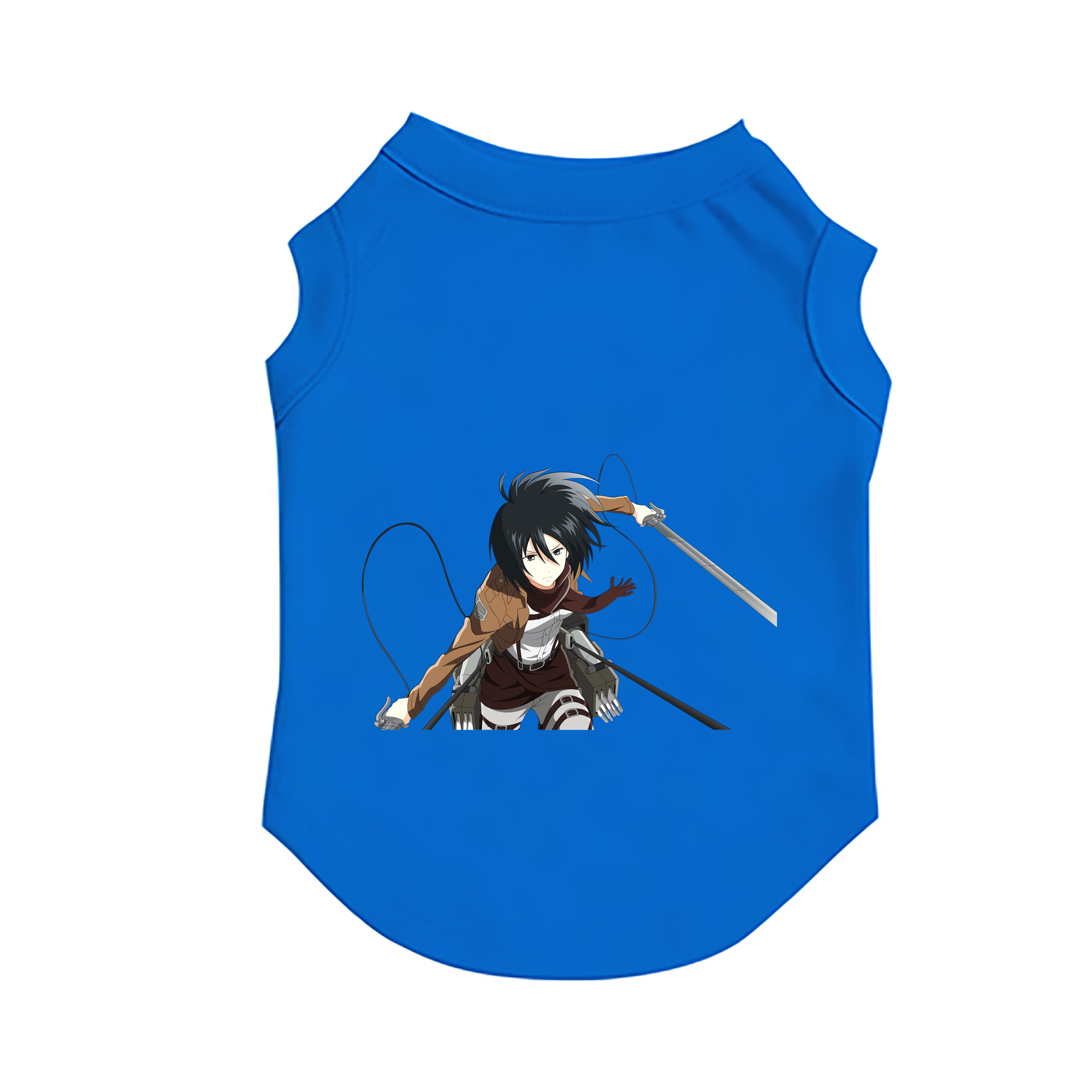 （画像用） 進撃の巨人 ミカサ·アッカーマン Attack on Titan Mikasa Ackerman ペット用ベスト