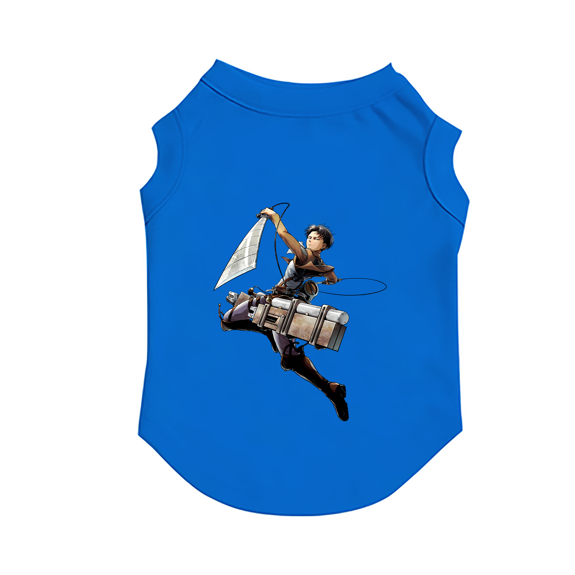 （画像用） 進撃の巨人 リヴァイ·アッカーマン Attack on Titan Levi Ackerman ペット用ベスト