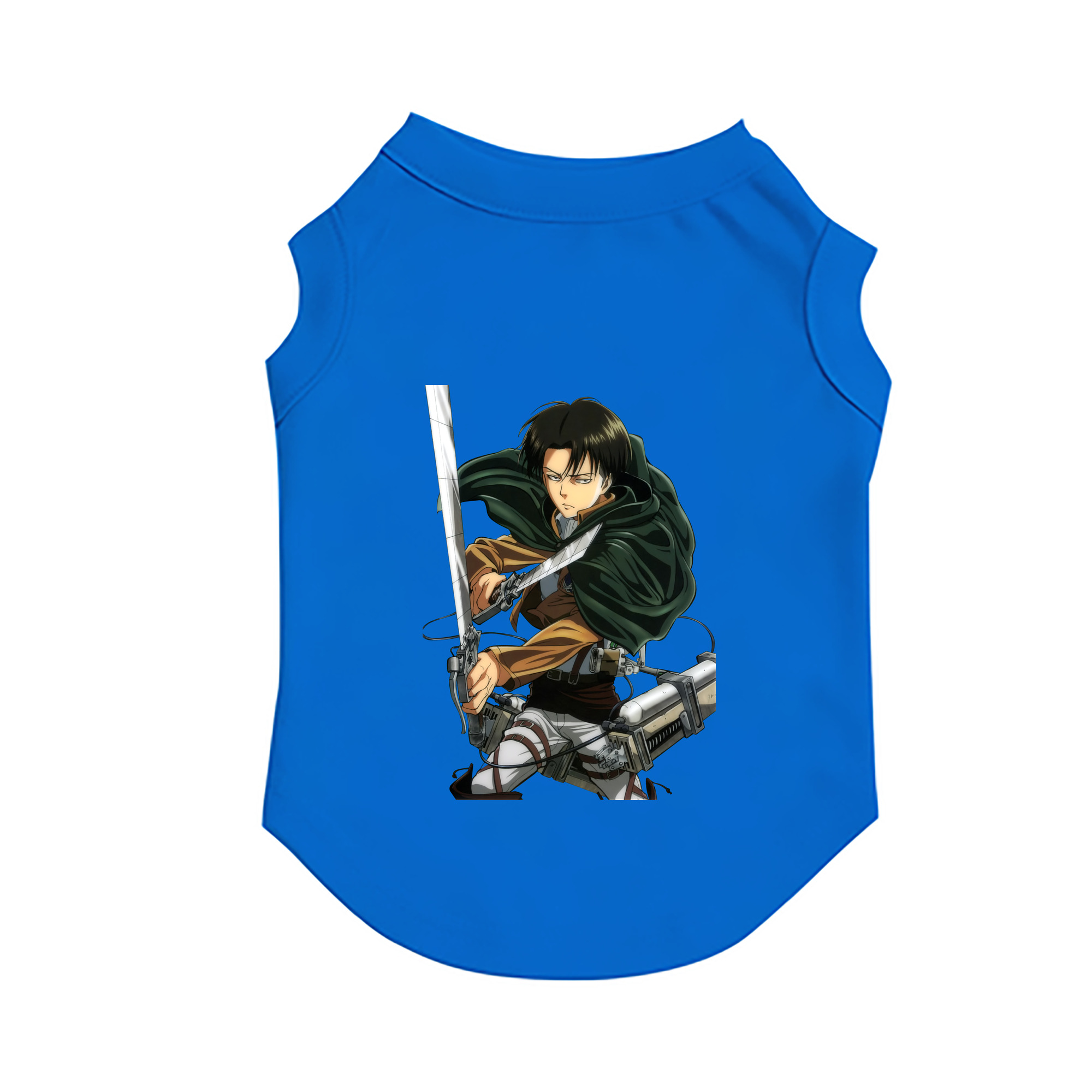 （画像用） 進撃の巨人 リヴァイ·アッカーマン Attack on Titan Levi Ackerman ペット用ベスト