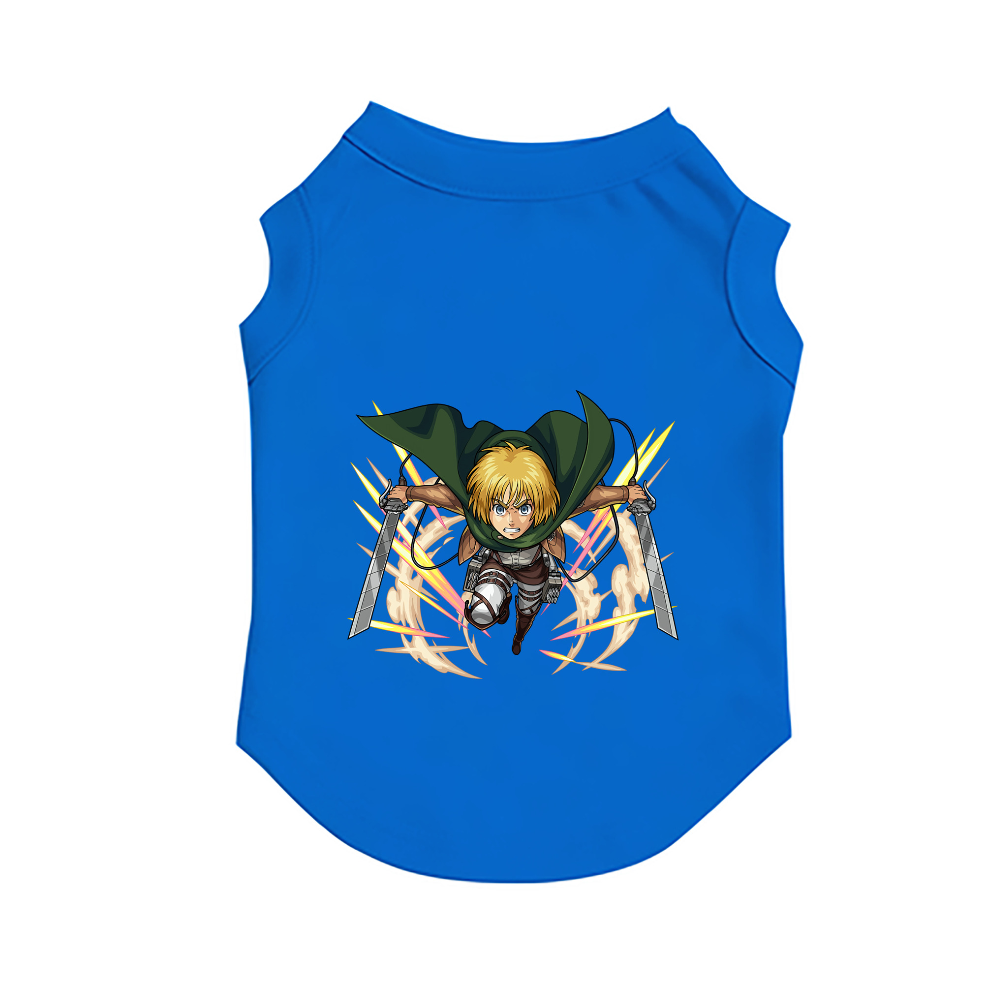 （画像用） 進撃の巨人 アルミン·アルレルト Attack on Titan Armin Arlert ペット用ベスト