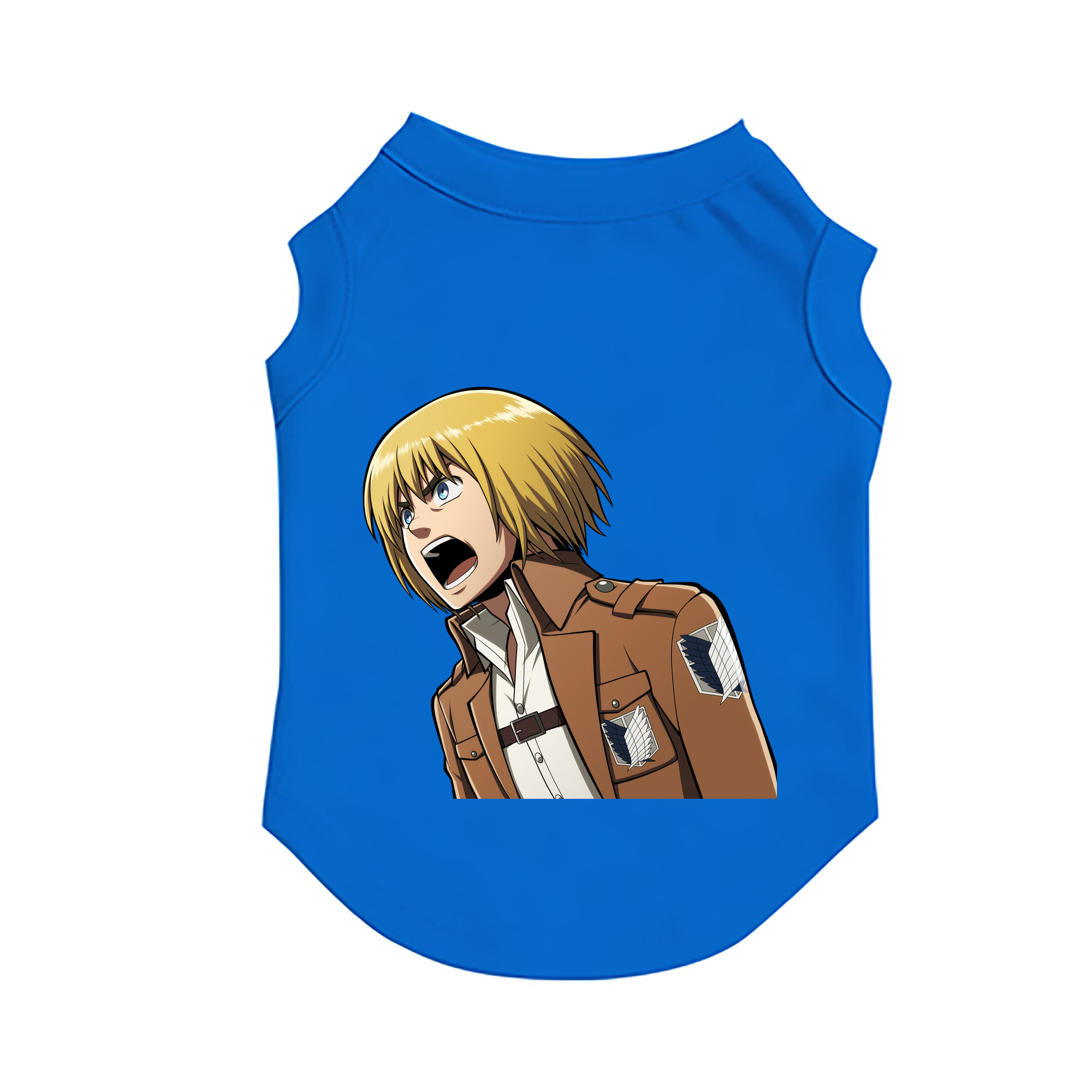（画像用） 進撃の巨人 アルミン·アルレルト Attack on Titan Armin Arlert ペット用ベスト