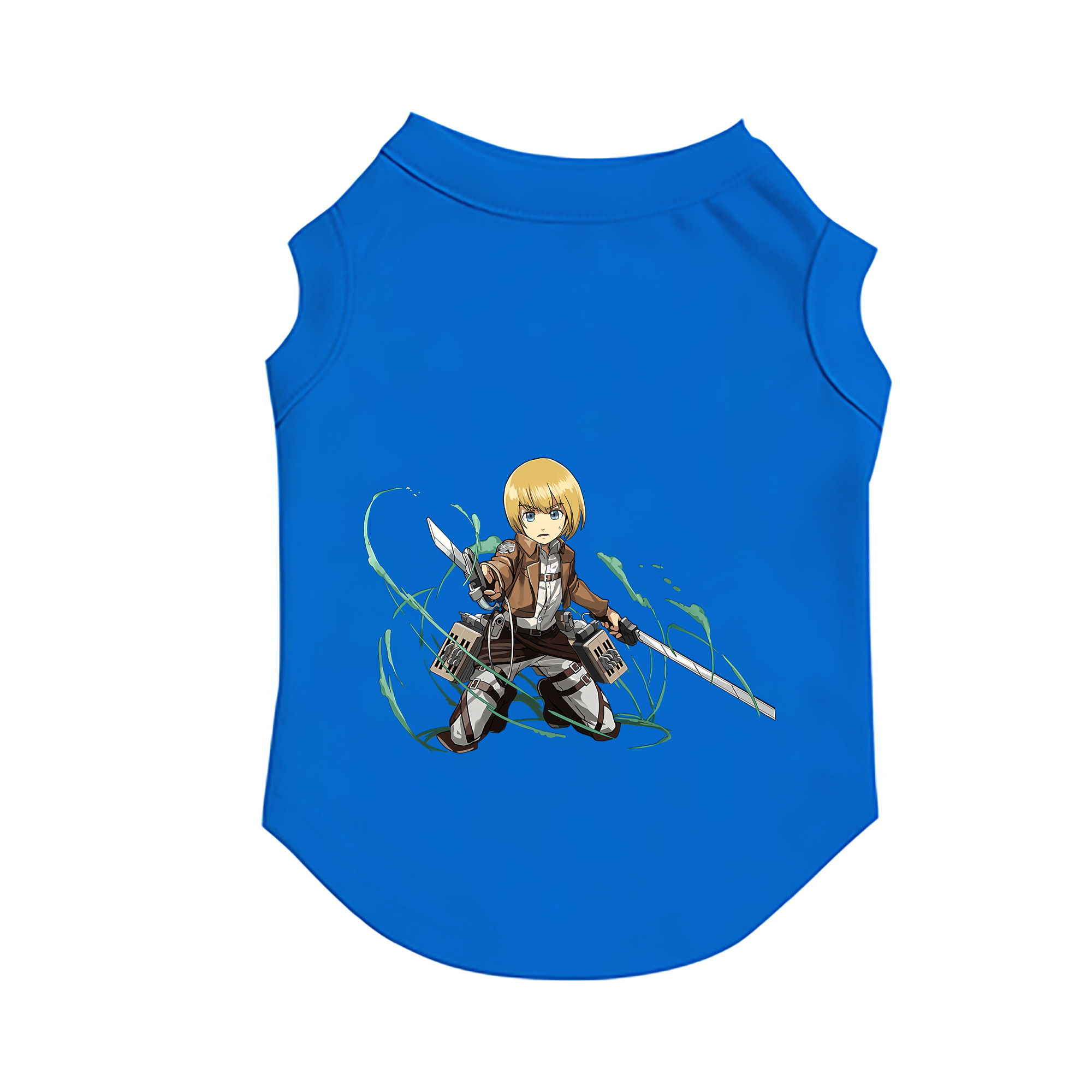 （画像用） 進撃の巨人 アルミン·アルレルト Attack on Titan Armin Arlert ペット用ベスト