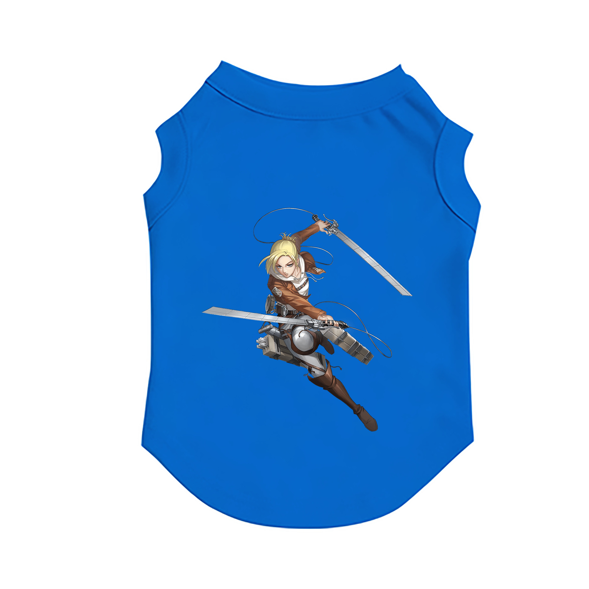 （画像用） 進撃の巨人 アニ・レオンハート Attack on Titan Annie Leonhart ペット用ベスト