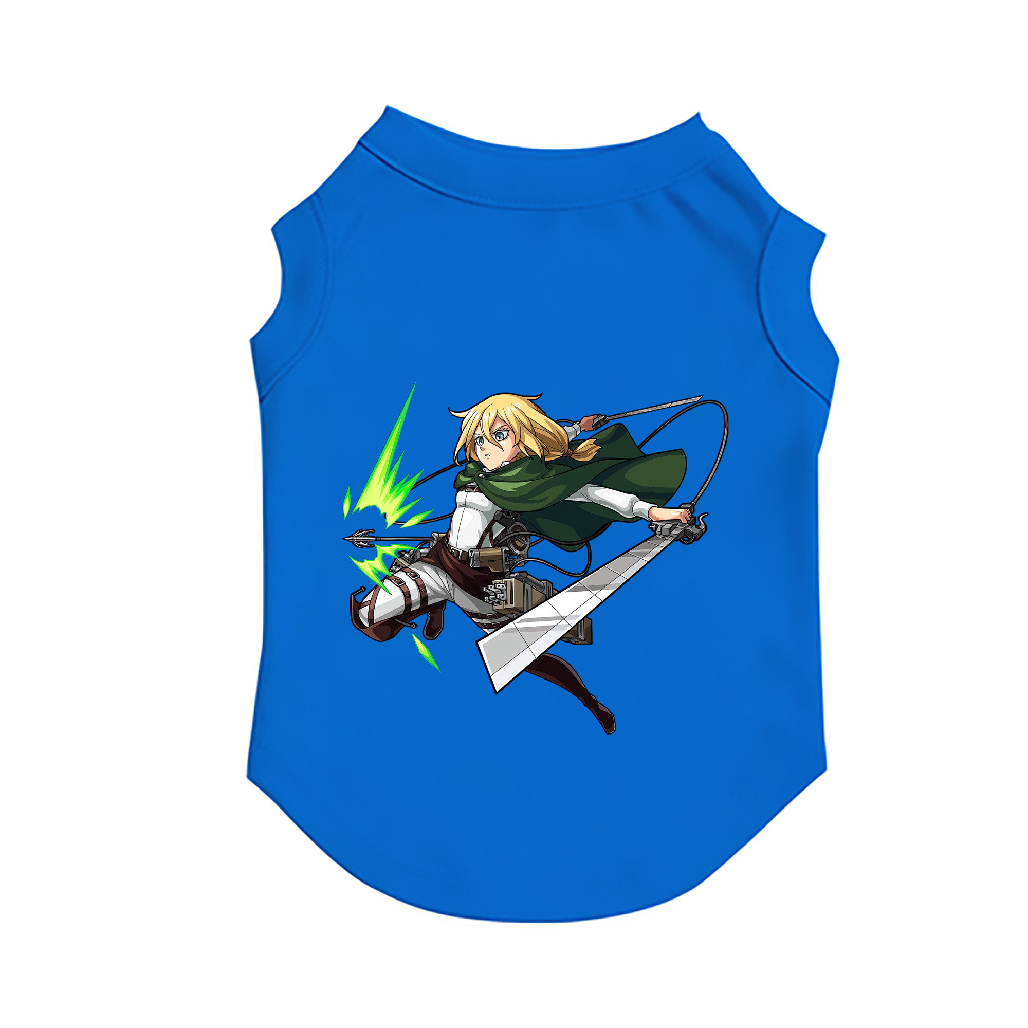 （画像用） 進撃の巨人 クリスタ·レンズ Attack on Titan Christa Lenz ペット用ベスト