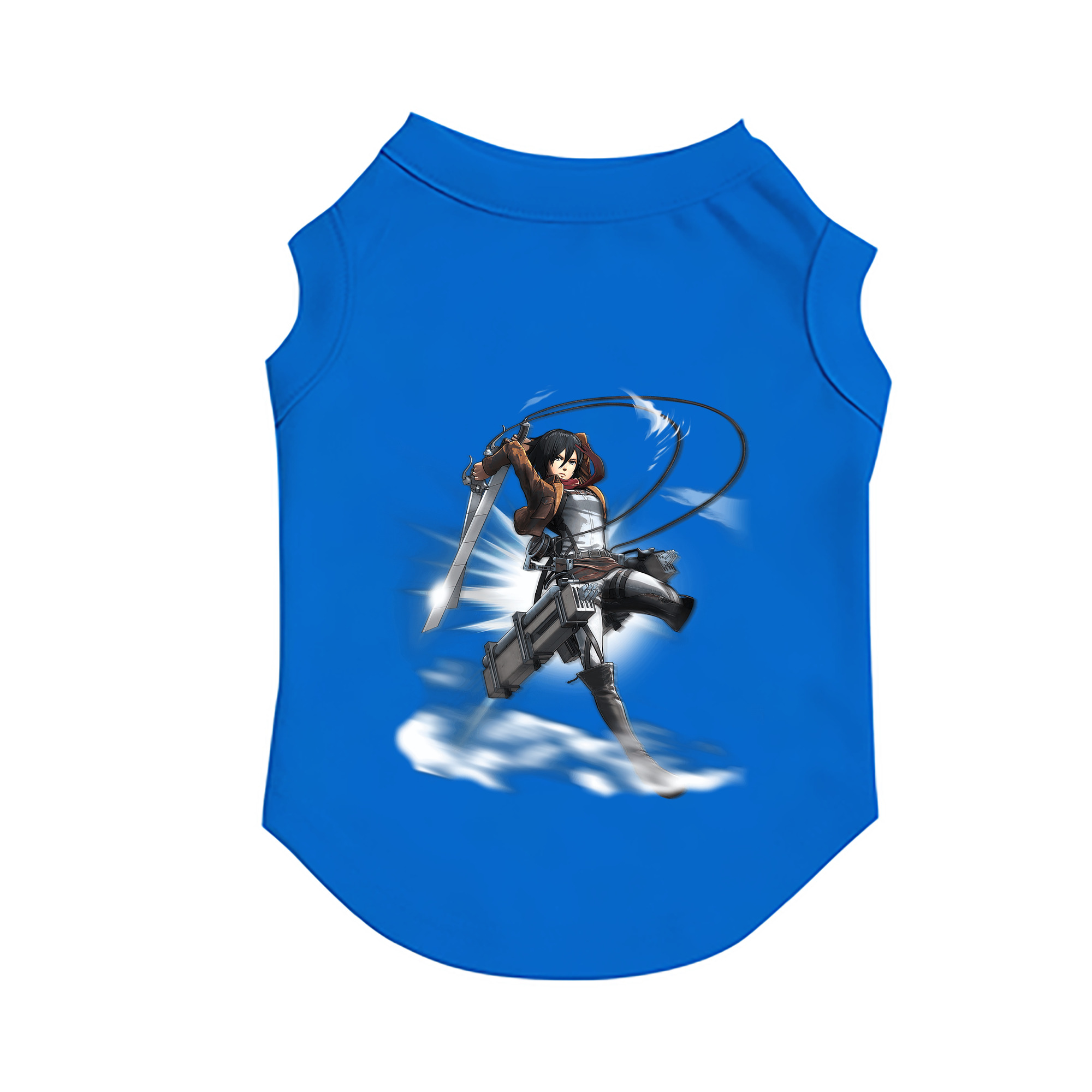 （画像用） 進撃の巨人 ミカサ·アッカーマン Attack on Titan Mikasa Ackerman ペット用ベスト