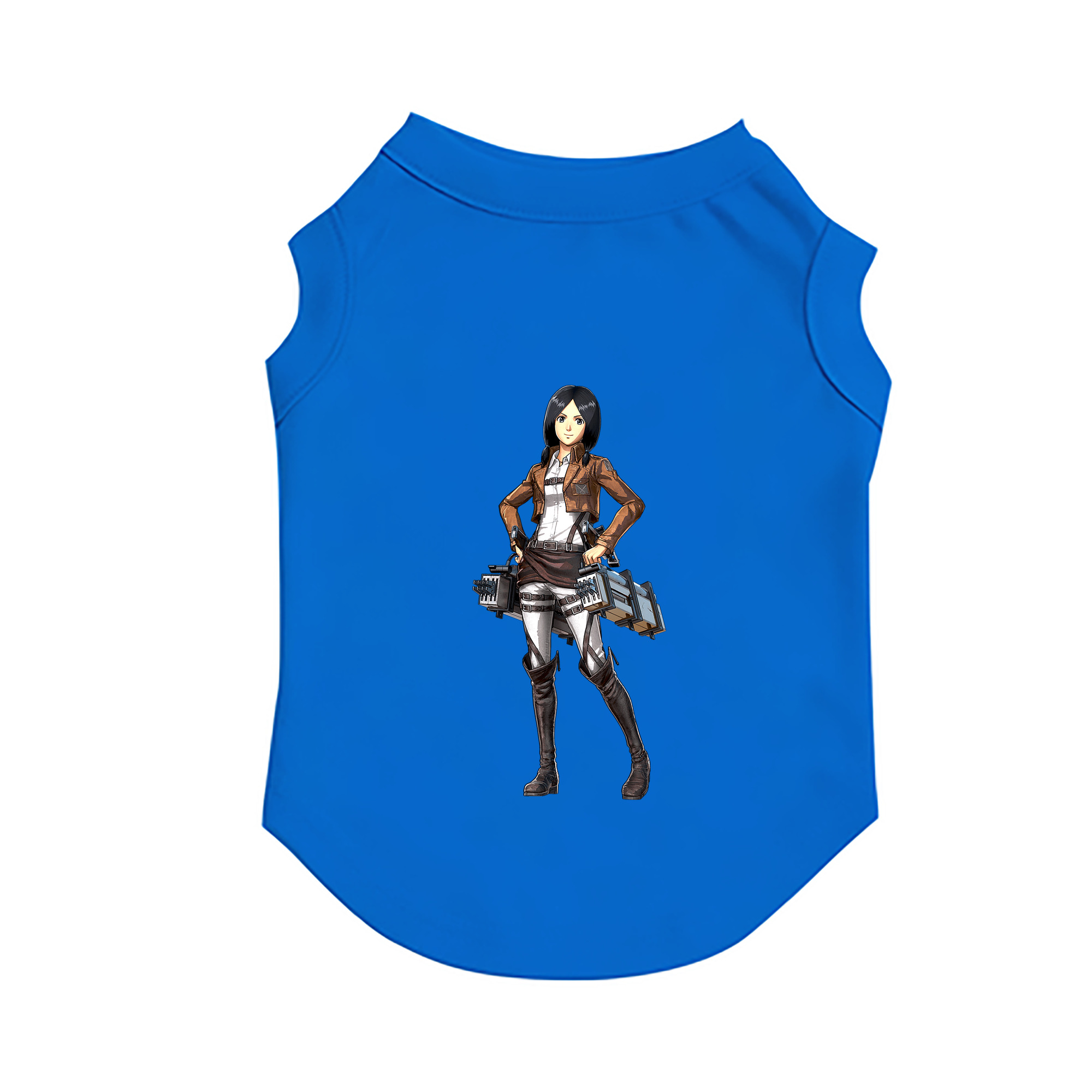 （画像用） 進撃の巨人 ミカサ·アッカーマン Attack on Titan Mikasa Ackerman ペット用ベスト