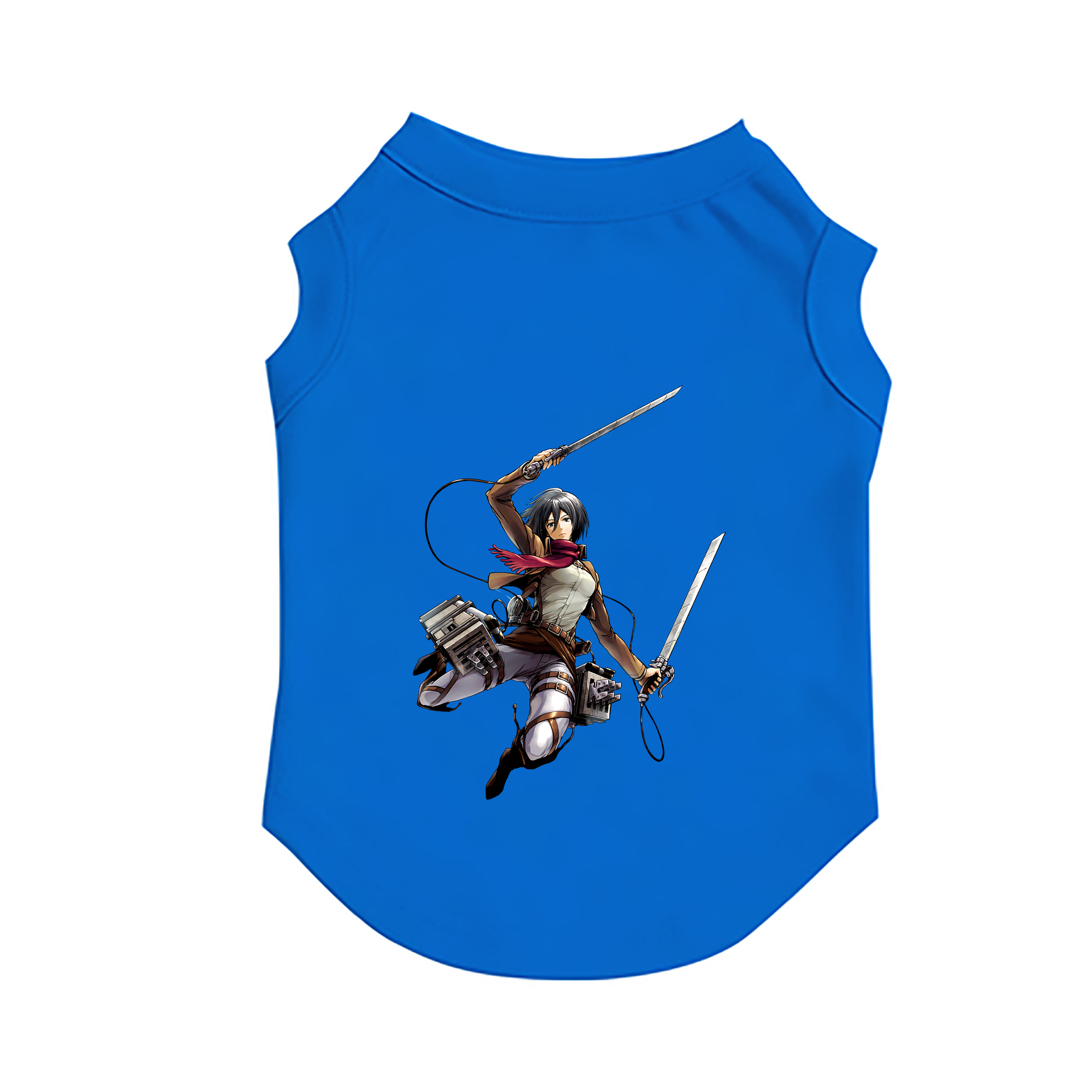 （画像用） 進撃の巨人 ミカサ·アッカーマン Attack on Titan Mikasa Ackerman ペット用ベスト