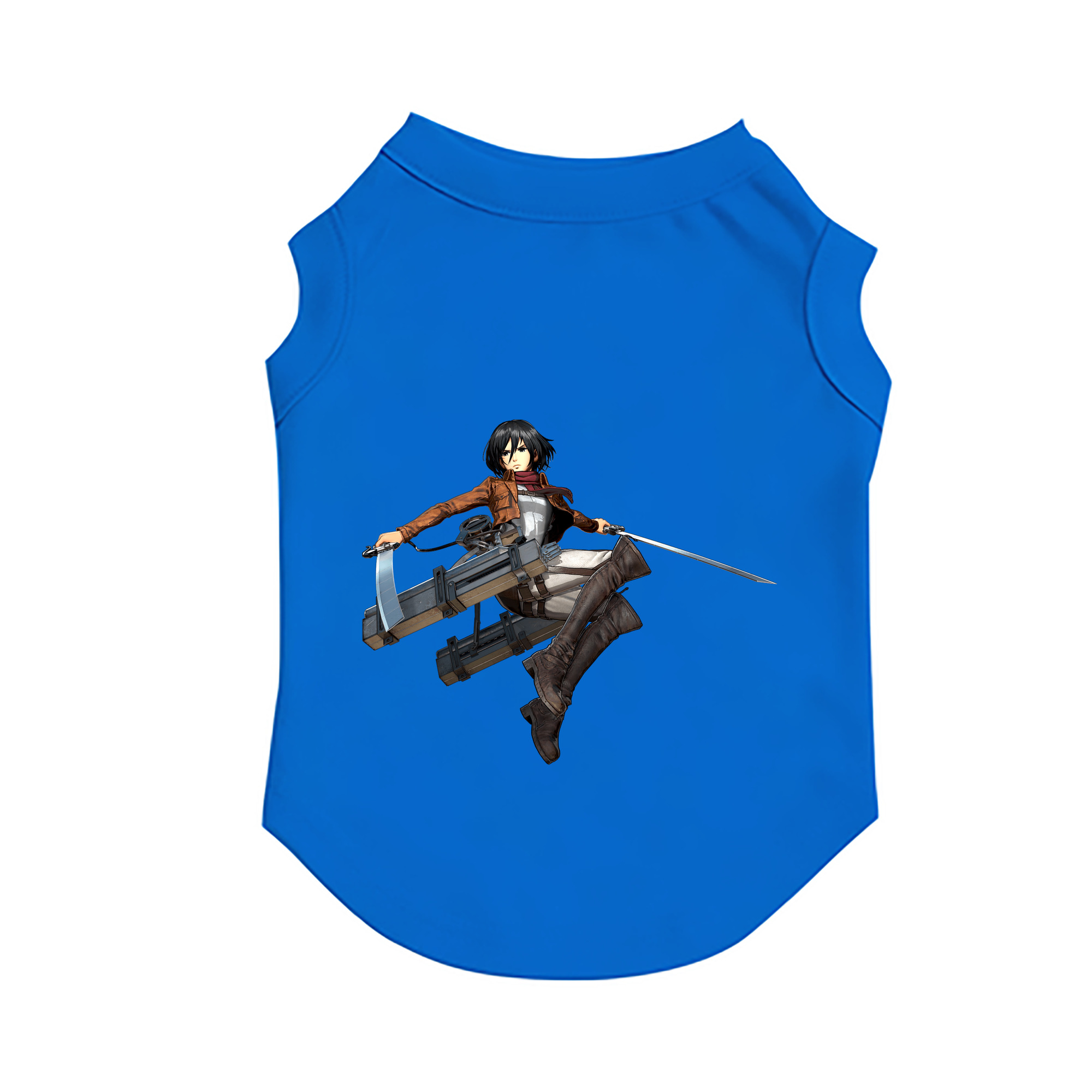 （画像用） 進撃の巨人 ミカサ·アッカーマン Attack on Titan Mikasa Ackerman ペット用ベスト