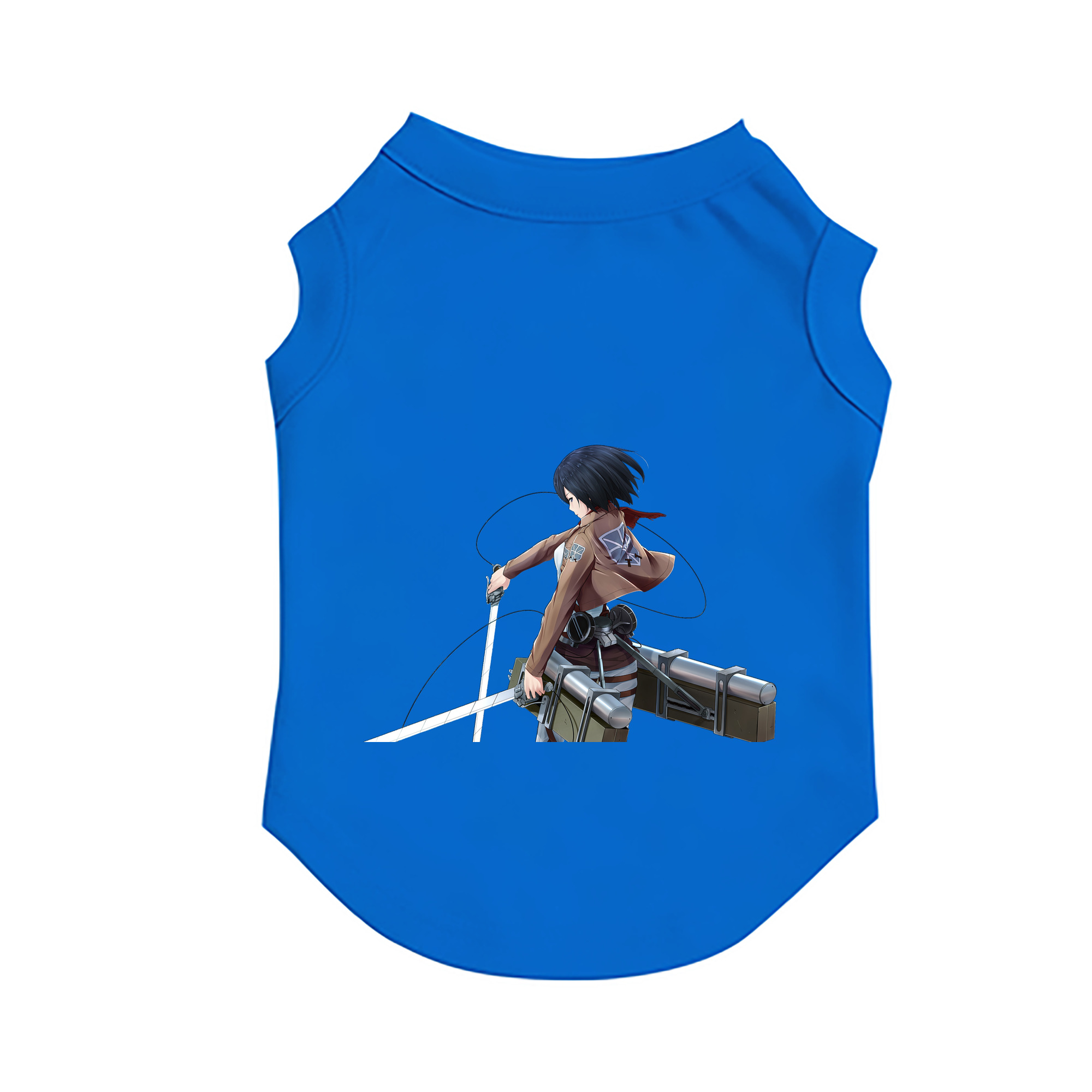 （画像用） 進撃の巨人 ミカサ·アッカーマン Attack on Titan Mikasa Ackerman ペット用ベスト