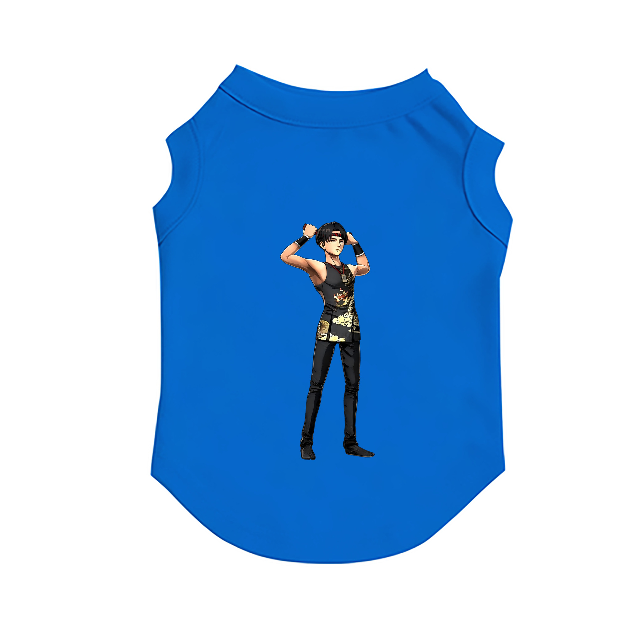 （画像用） 進撃の巨人 リヴァイ·アッカーマン Attack on Titan Levi Ackerman ペット用ベスト