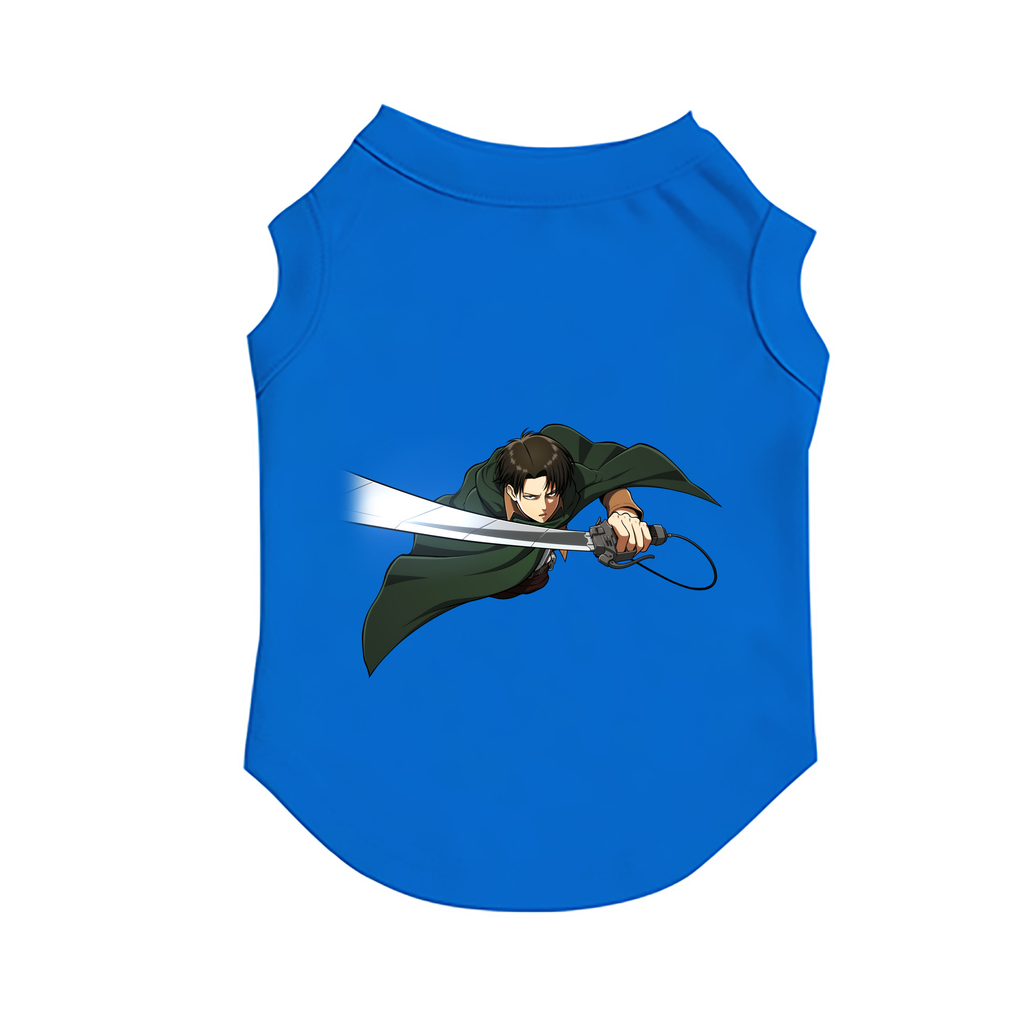 （画像用） 進撃の巨人 リヴァイ·アッカーマン Attack on Titan Levi Ackerman ペット用ベスト