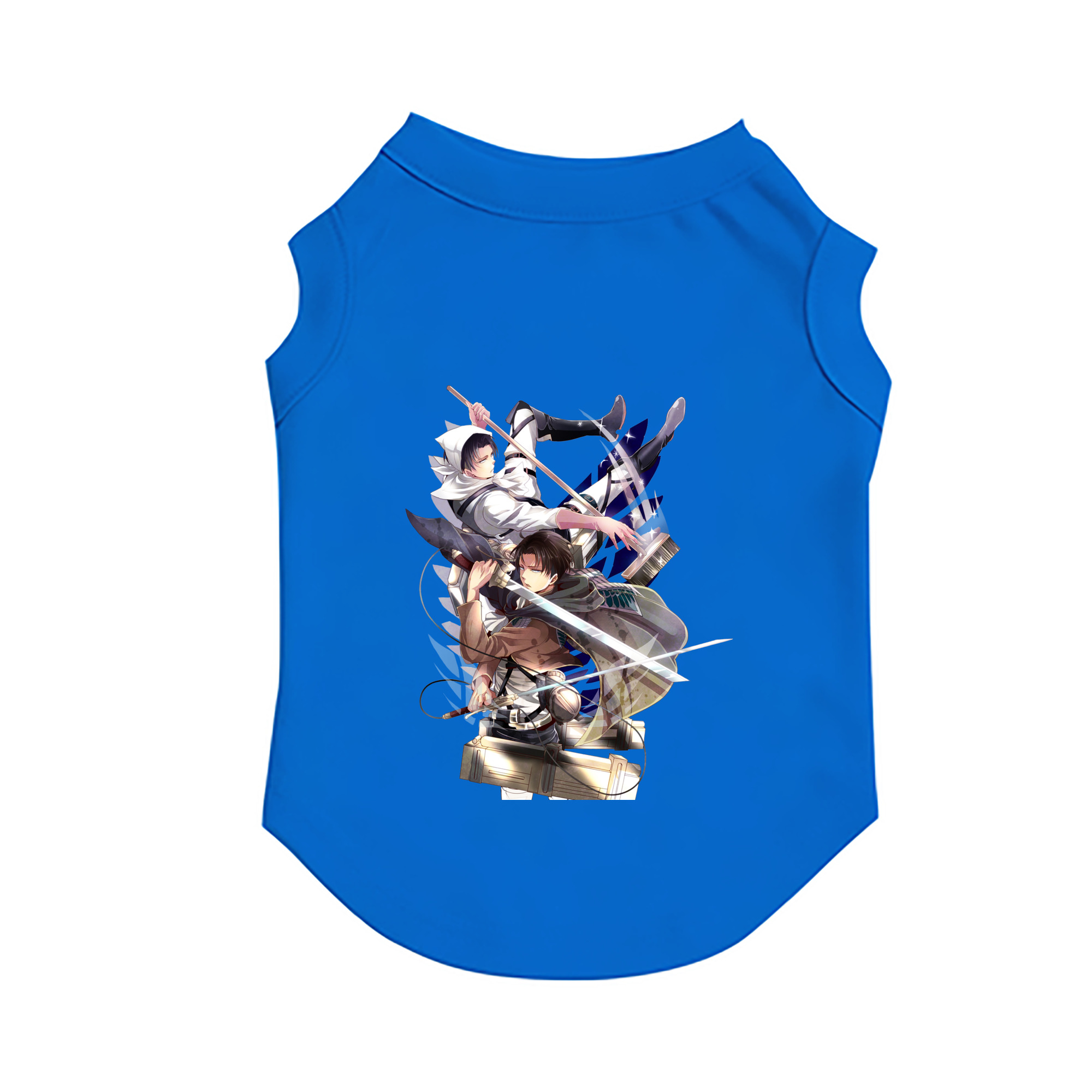 （画像用） 進撃の巨人 リヴァイ·アッカーマン Attack on Titan Levi Ackerman ペット用ベスト