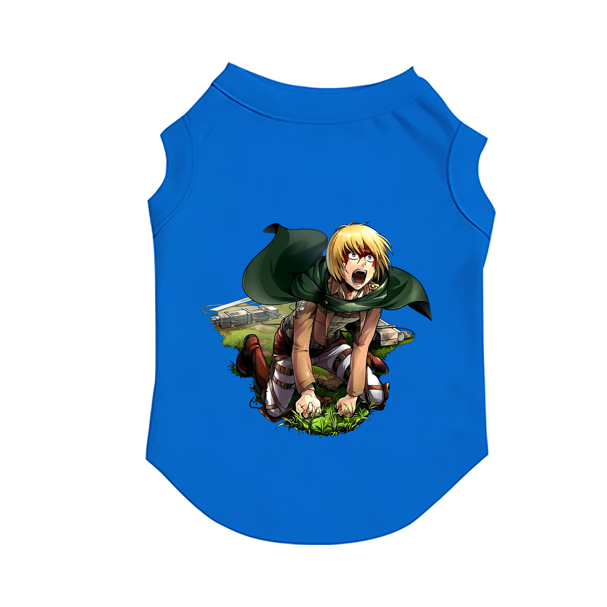 （画像用） 進撃の巨人 アルミン·アルレルト Attack on Titan Armin Arlert ペット用ベスト