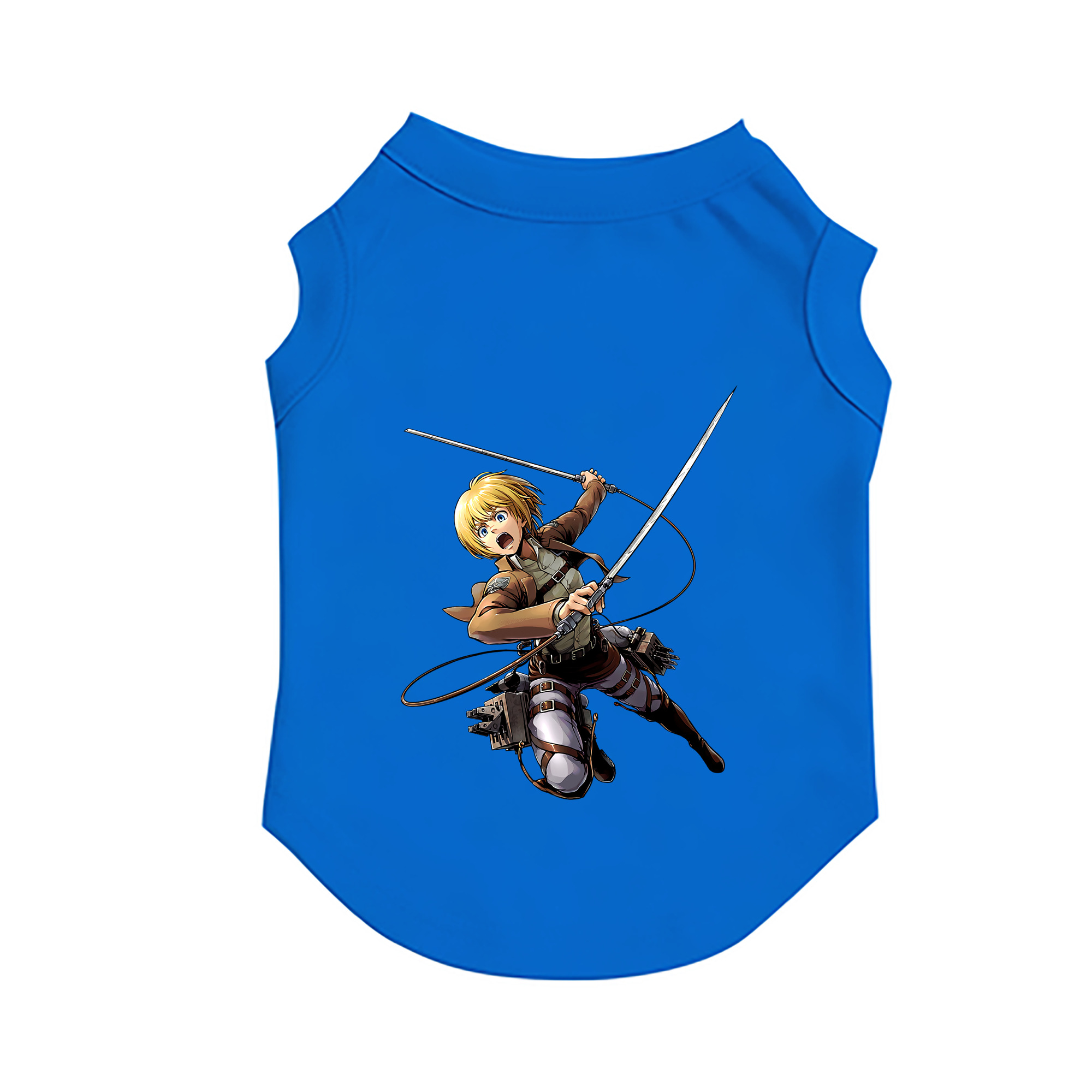 （画像用） 進撃の巨人 アルミン·アルレルト Attack on Titan Armin Arlert ペット用ベスト