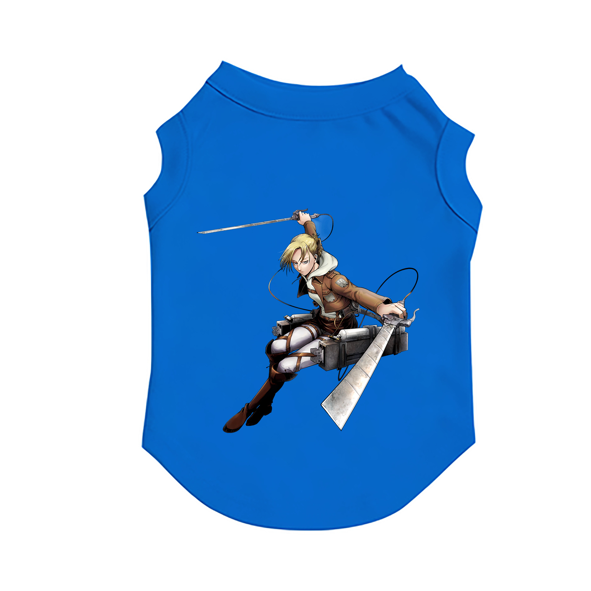 （画像用） 進撃の巨人 アニ・レオンハート Attack on Titan Annie Leonhart ペット用ベスト