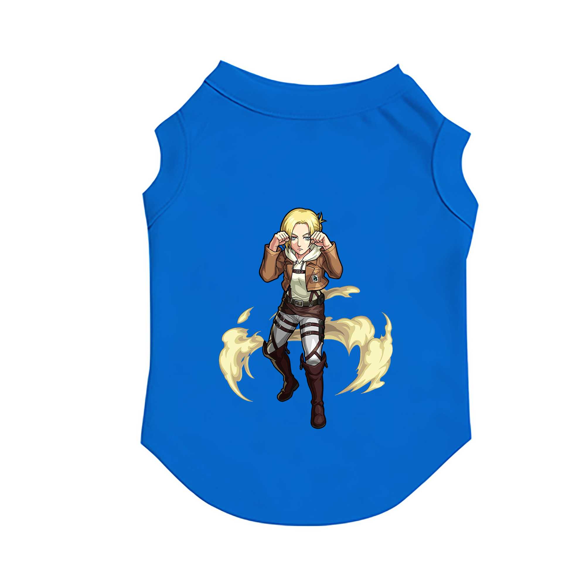 （画像用） 進撃の巨人 アニ・レオンハート Attack on Titan Annie Leonhart ペット用ベスト