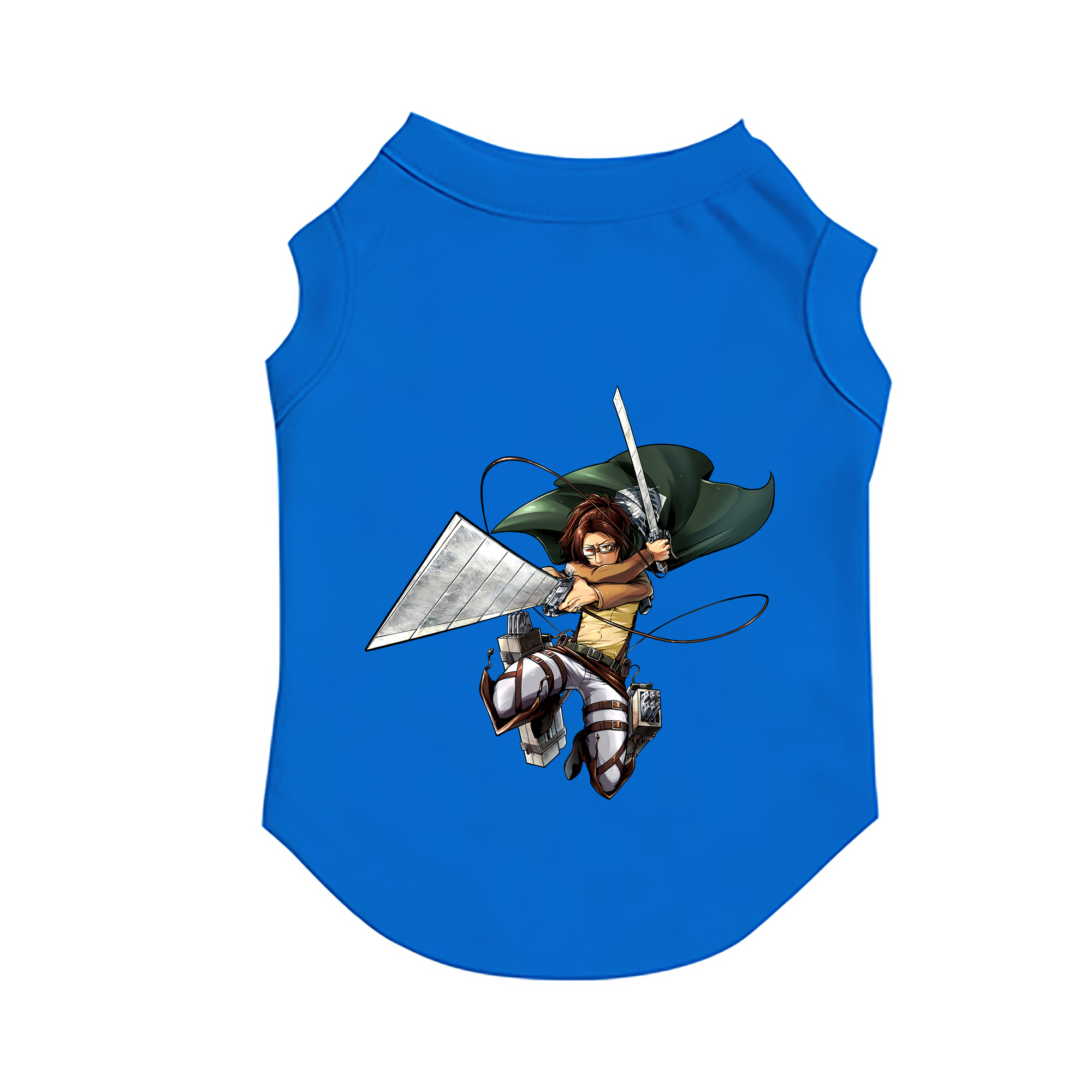 （画像用） 進撃の巨人 ハンジ·ゾエ Attack on Titan Hanji Zoe ペット用ベスト