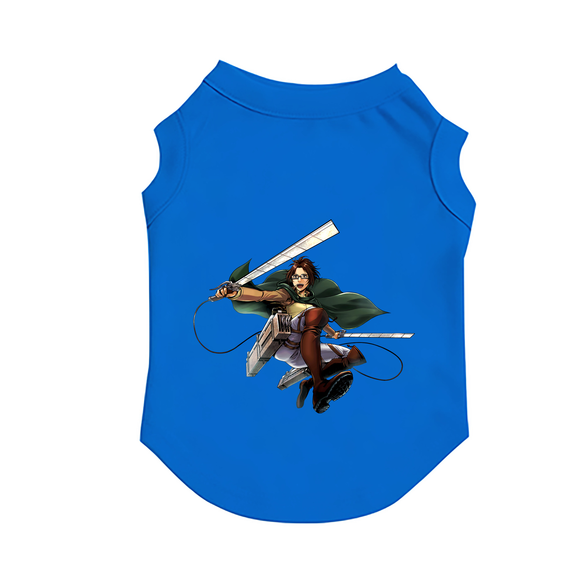 （画像用） 進撃の巨人 ハンジ·ゾエ Attack on Titan Hanji Zoe ペット用ベスト